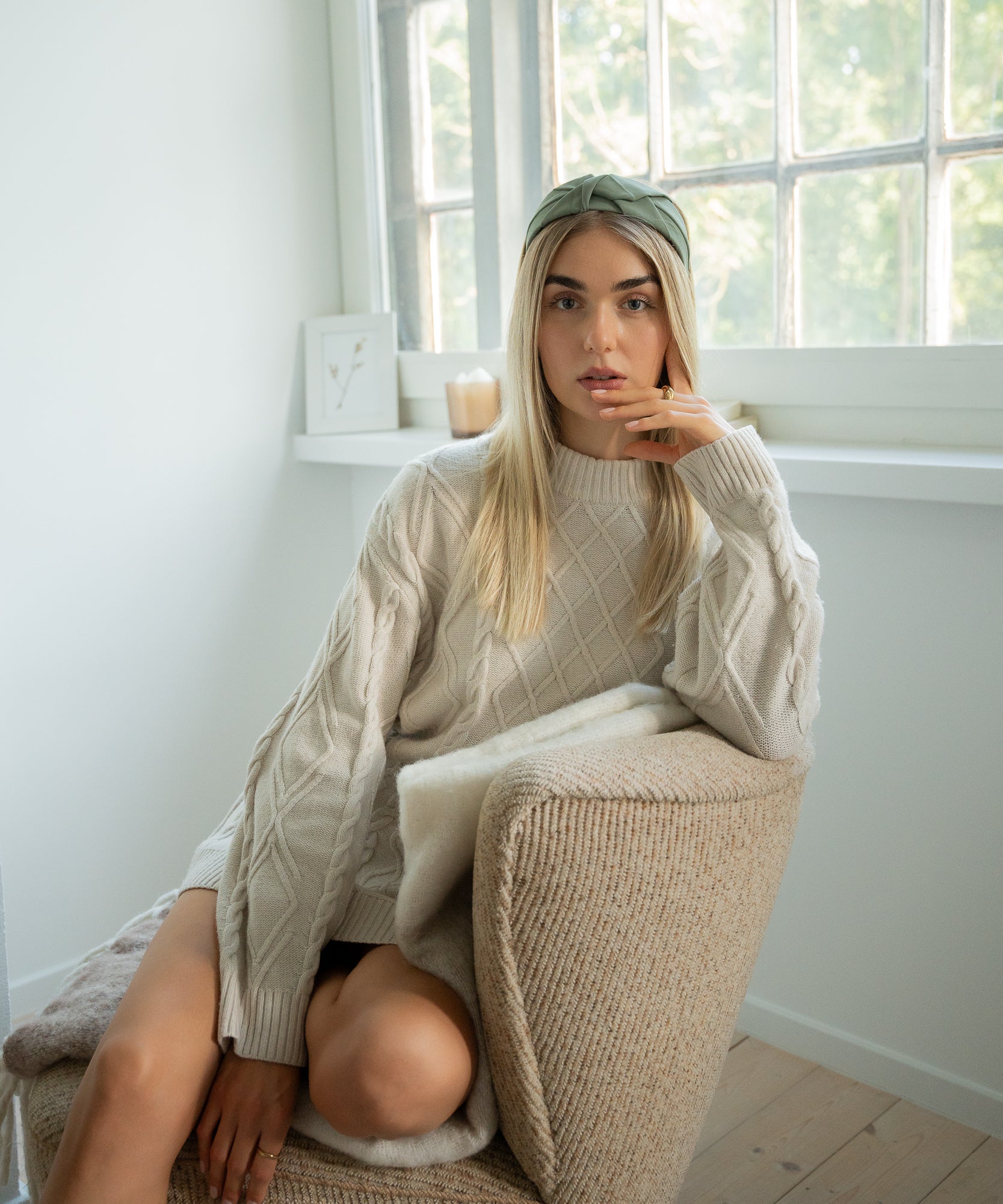 CAMILLE - Haarreifen | Green