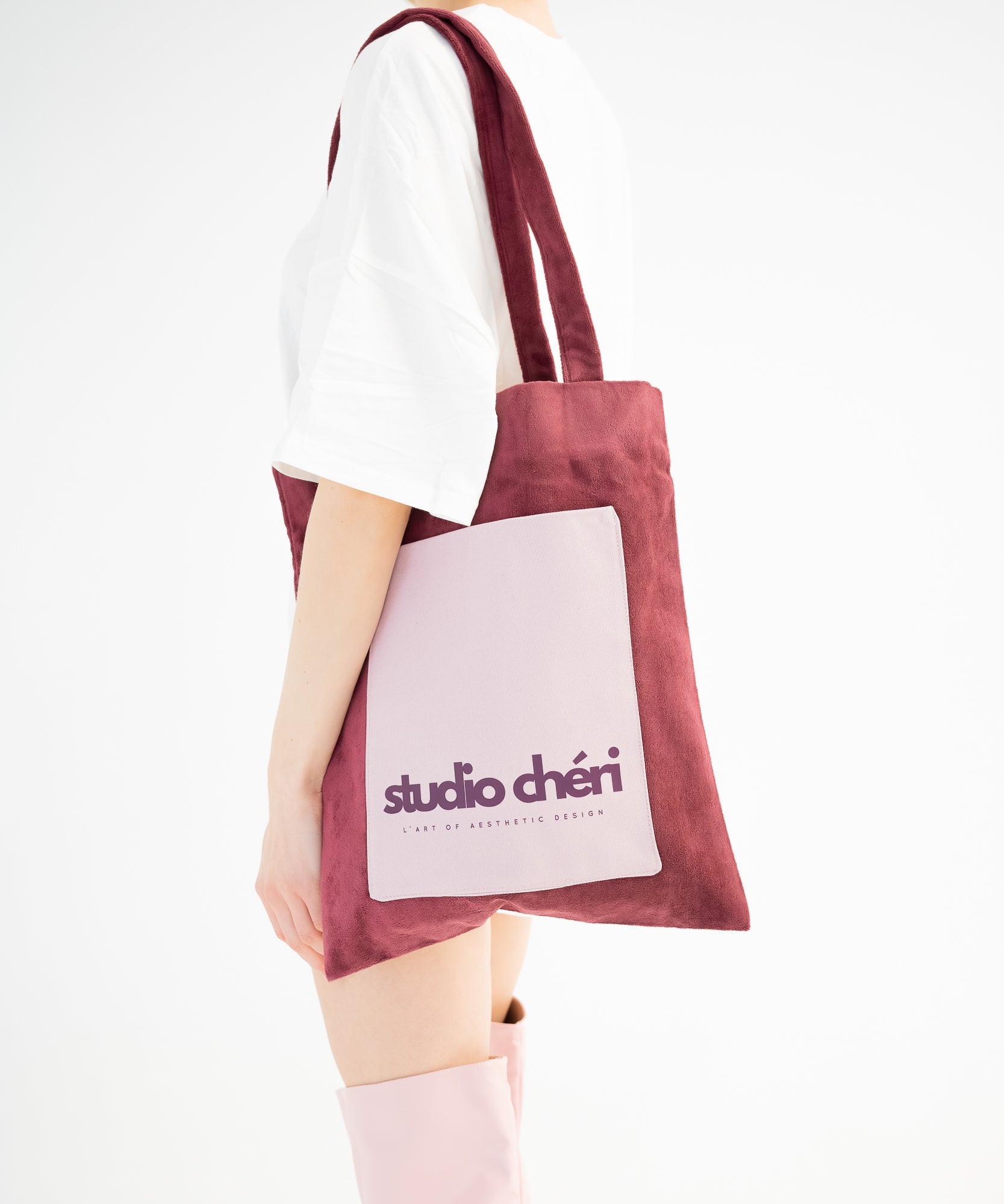 ADRIANA - Mini Tote Bag | Saint Valentine - Rot/Rosa - Studio Chéri