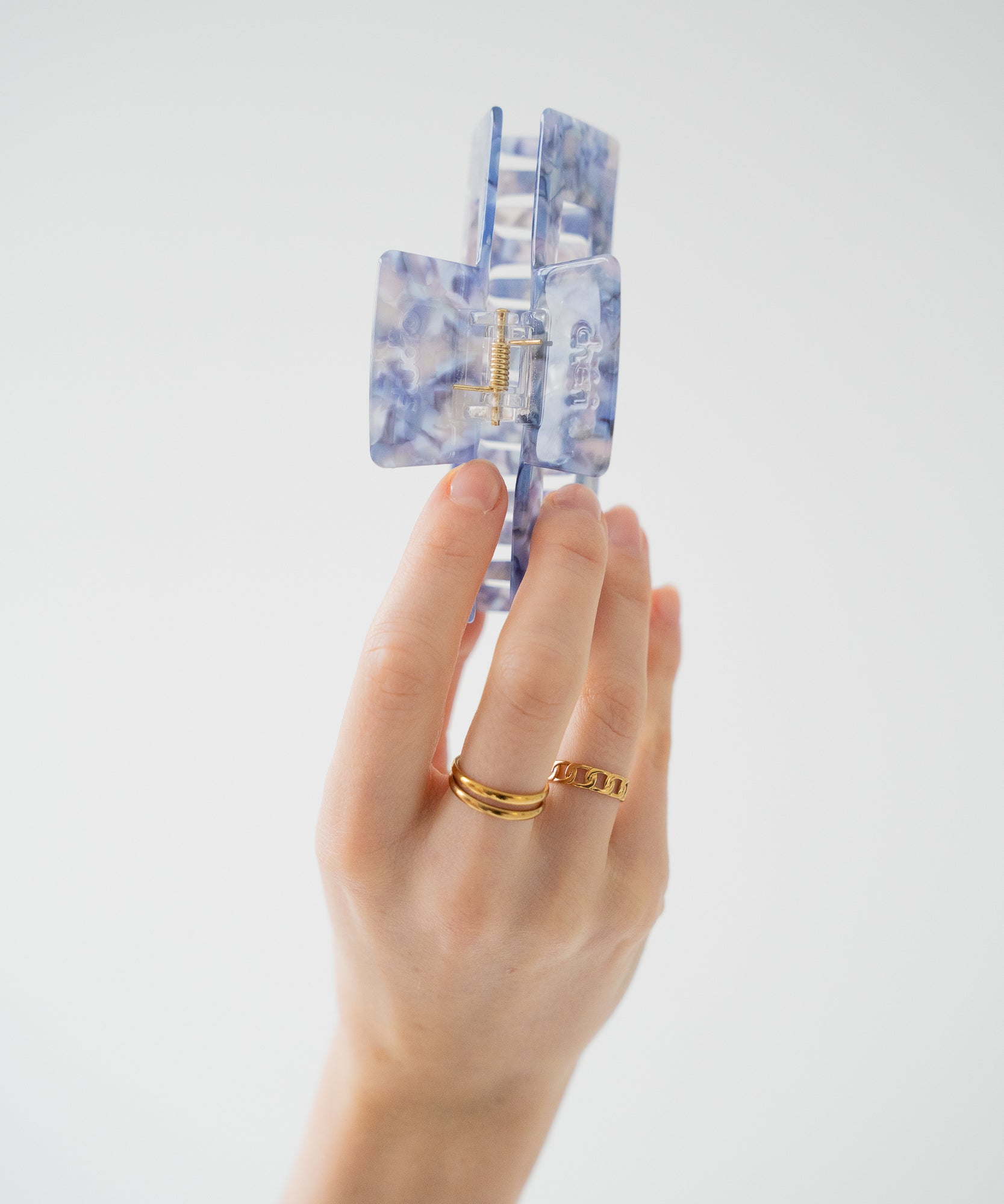 AVA Big - Haarklammer | Aurora - Pink/Lila/Weiß - Studio Chéri