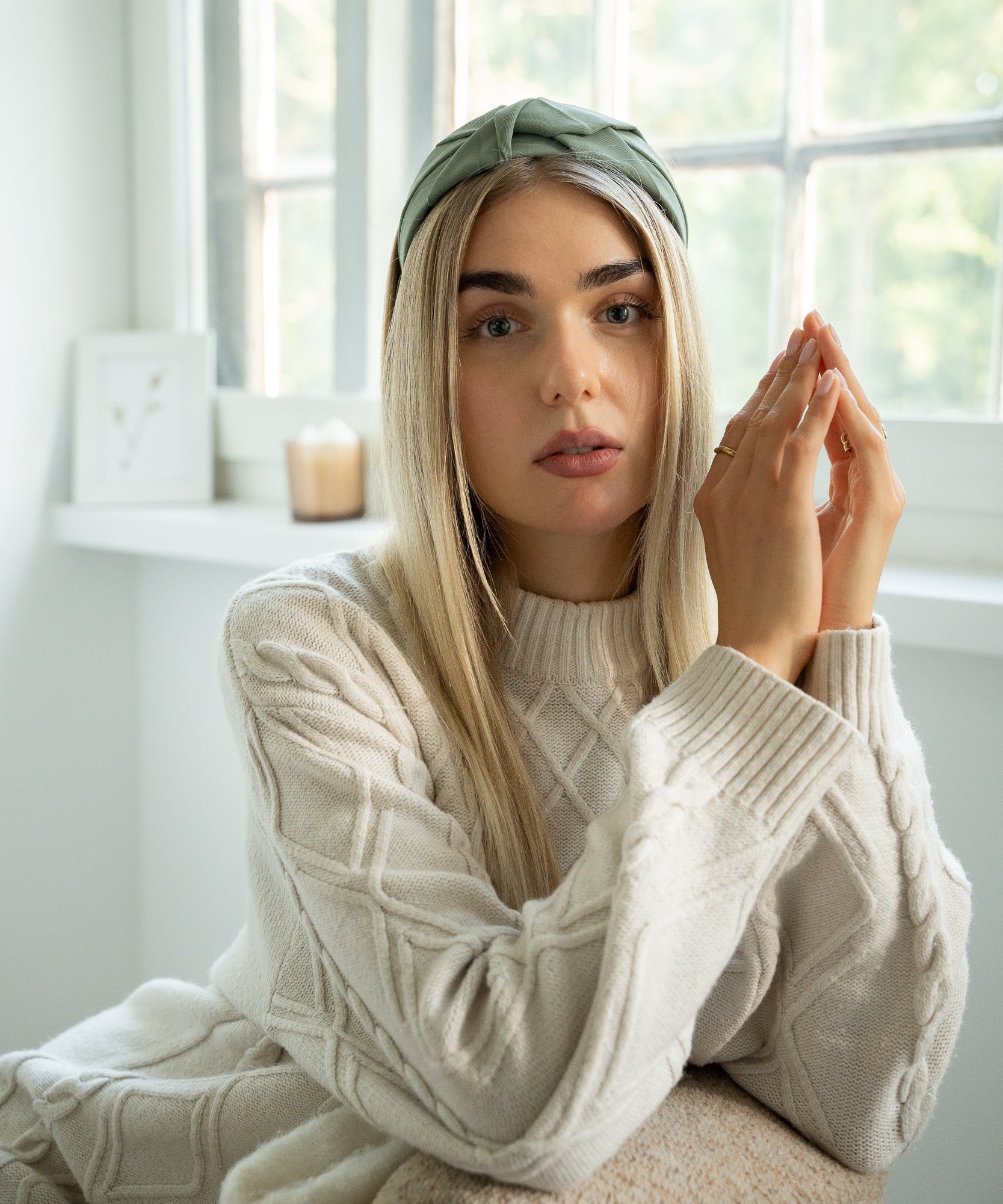 CAMILLE - Haarreifen | Green - Grün - Studio Chéri