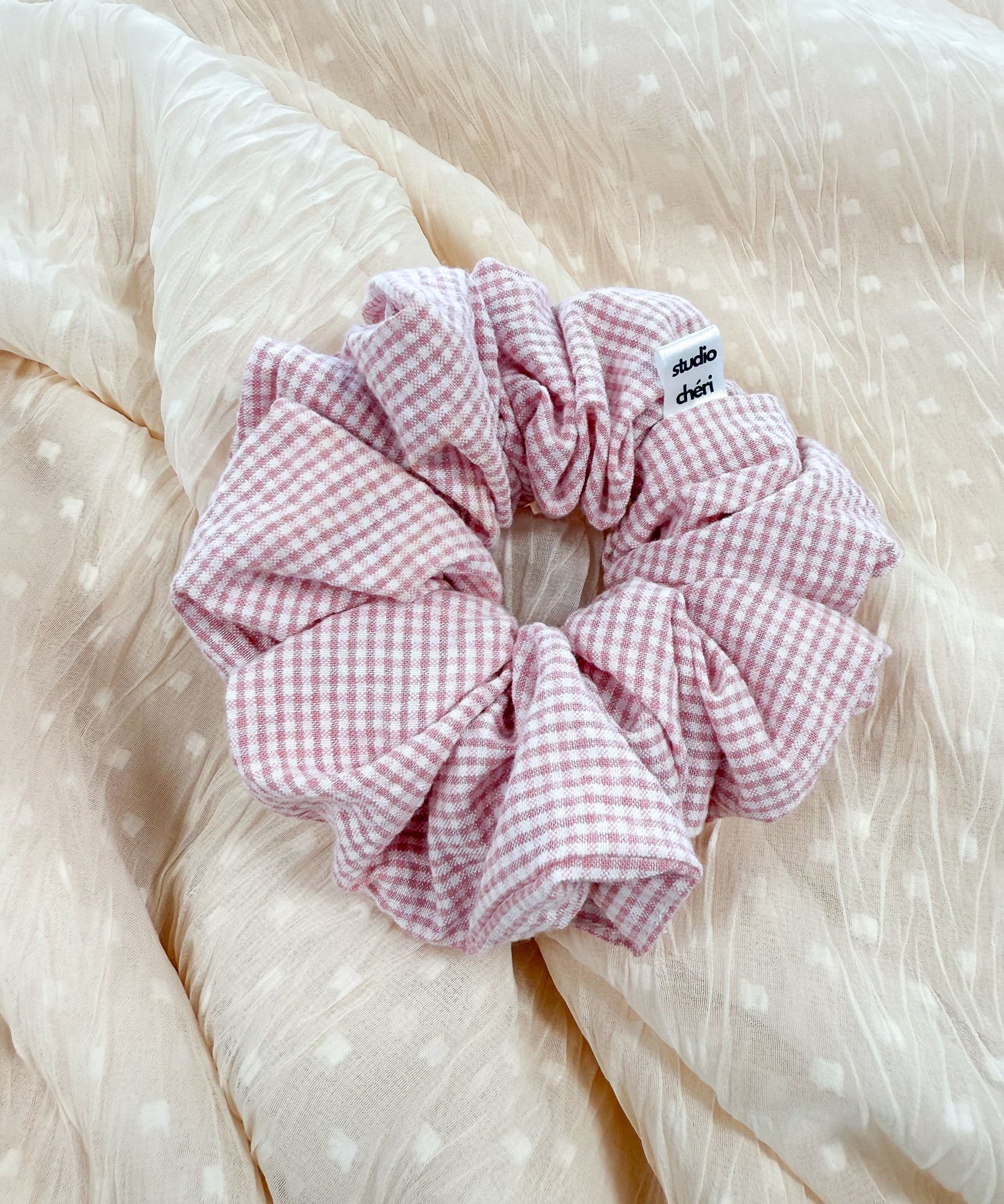 CHECKED - Surprise Scrunchie LIMITED - Grün - Studio Chéri