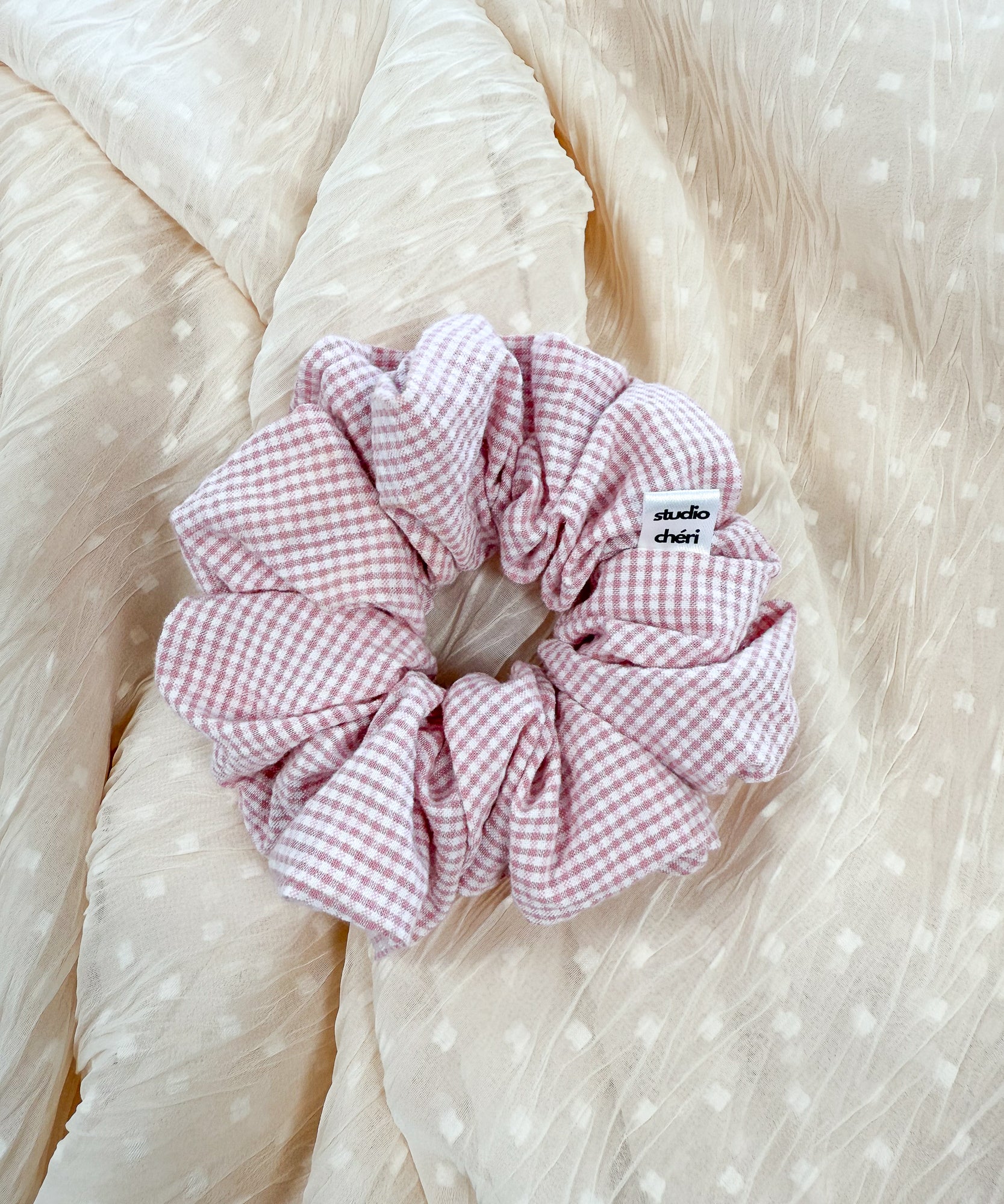 CHECKED - Surprise Scrunchie LIMITED - Grün - Studio Chéri