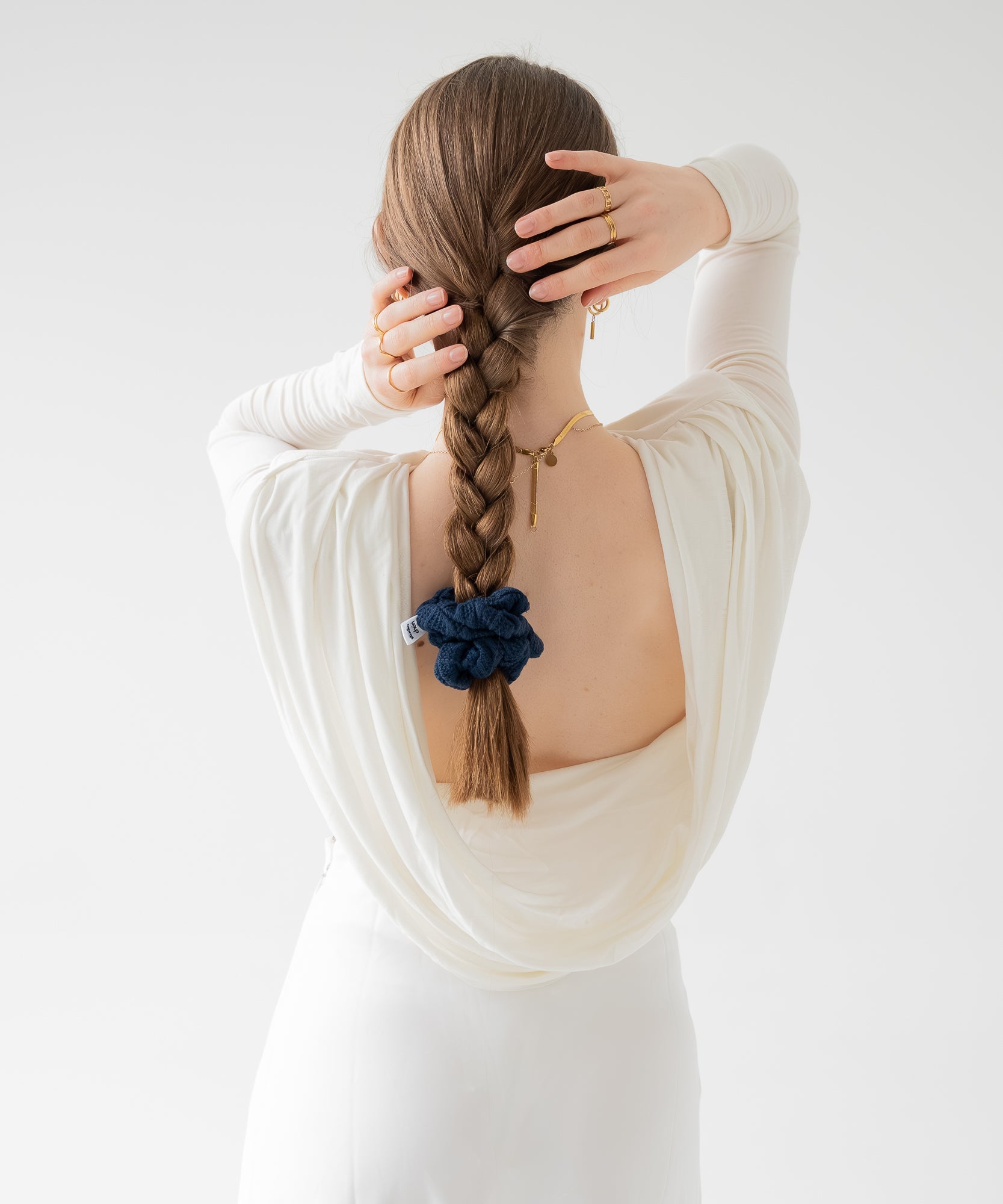 ESTELLE - Scrunchie aus Strick - - Studio Chéri