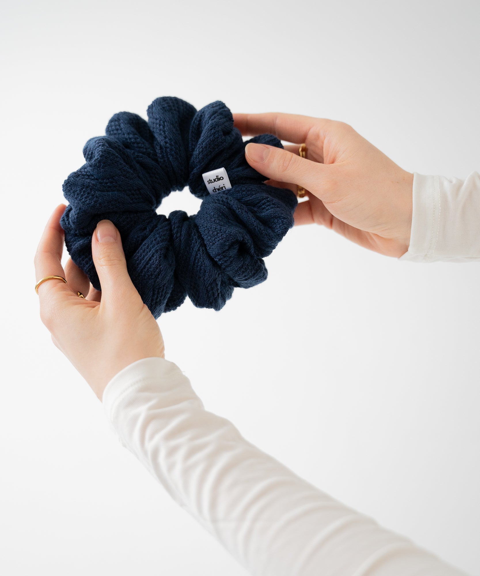 ESTELLE - Scrunchie aus Strick - - Studio Chéri