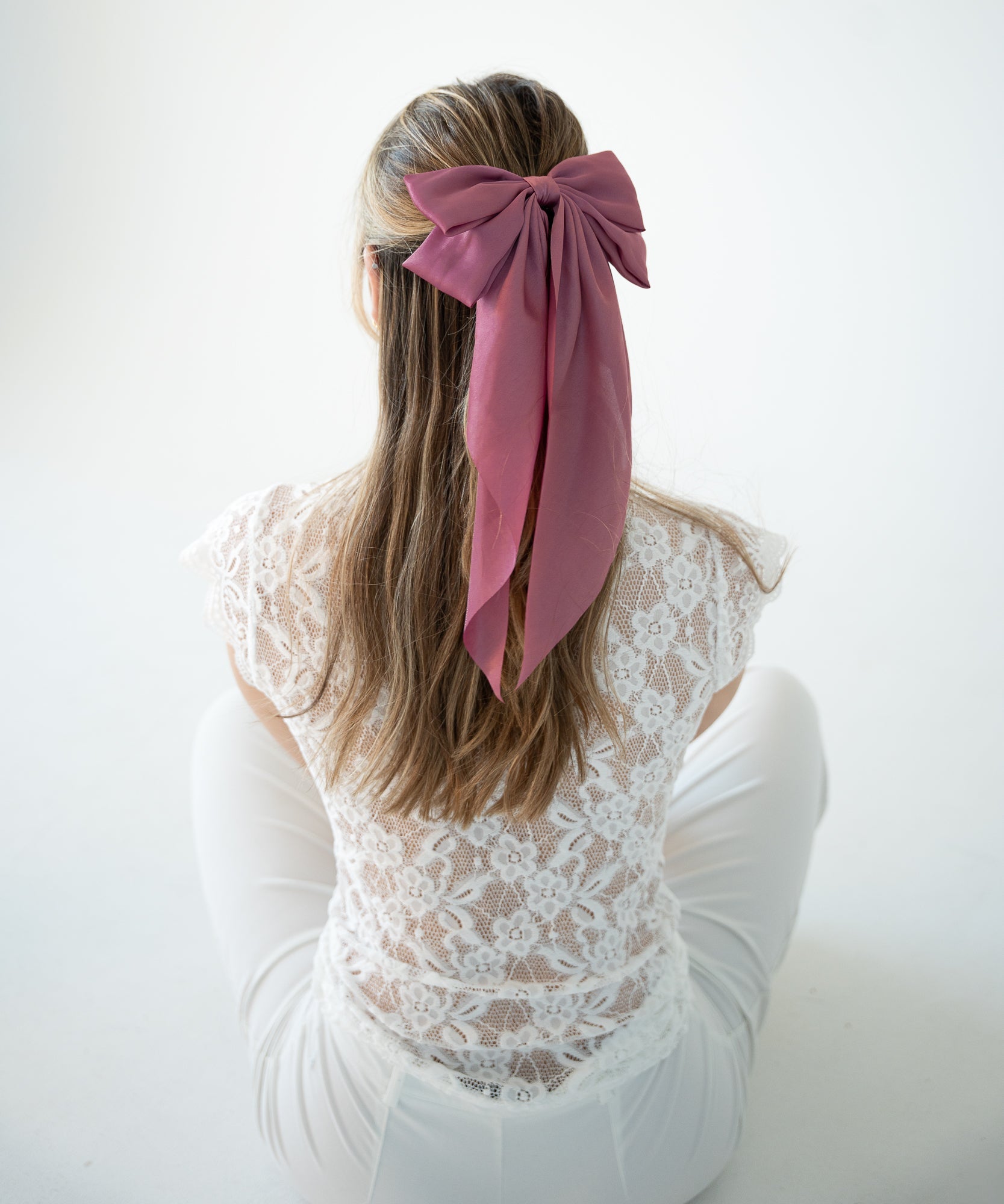 EVE - Haarschleife Big | Berry - Rosa - Fizz & Femme