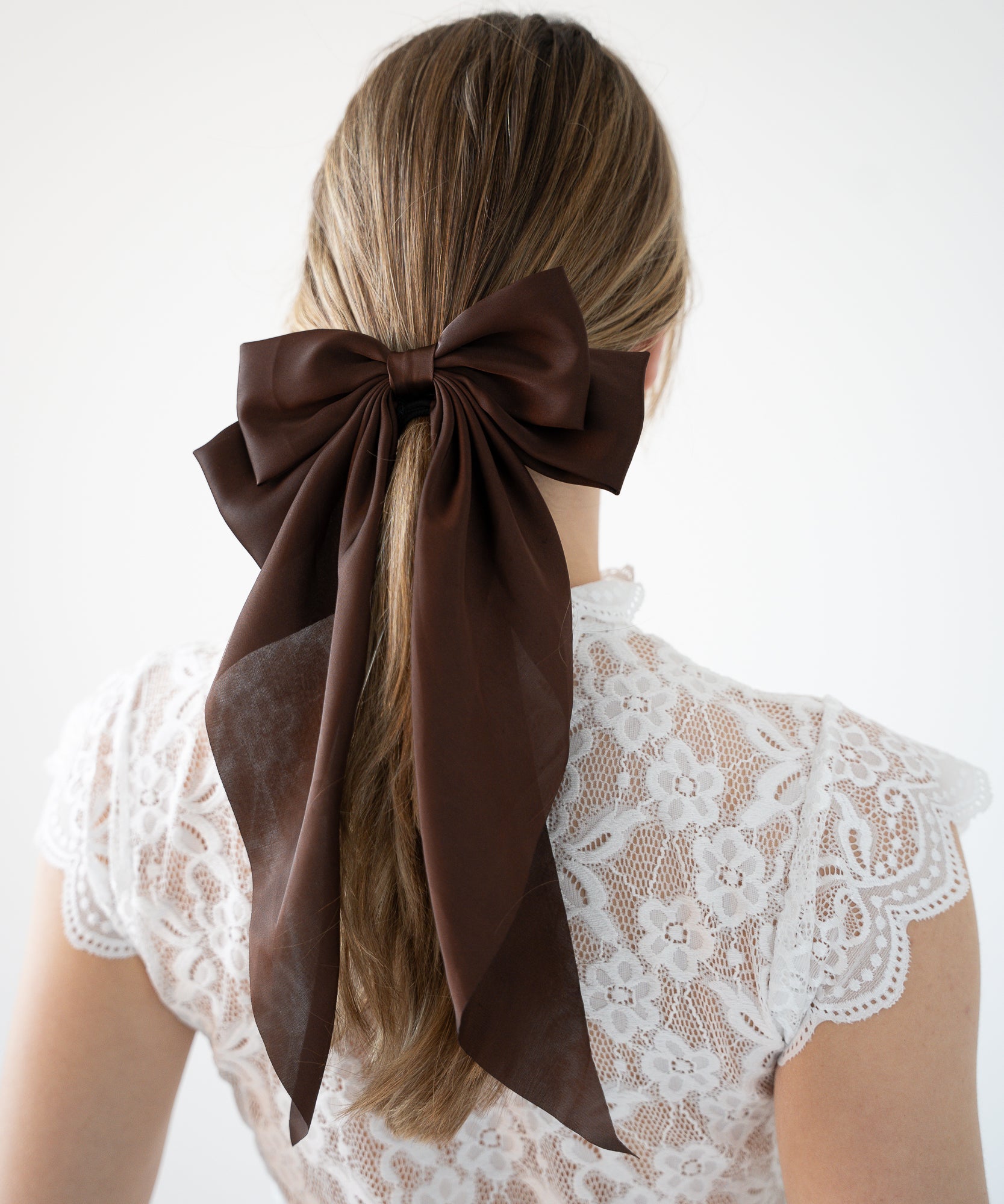 EVE - Haarschleife Big | Brown - Braun - Fizz & Femme