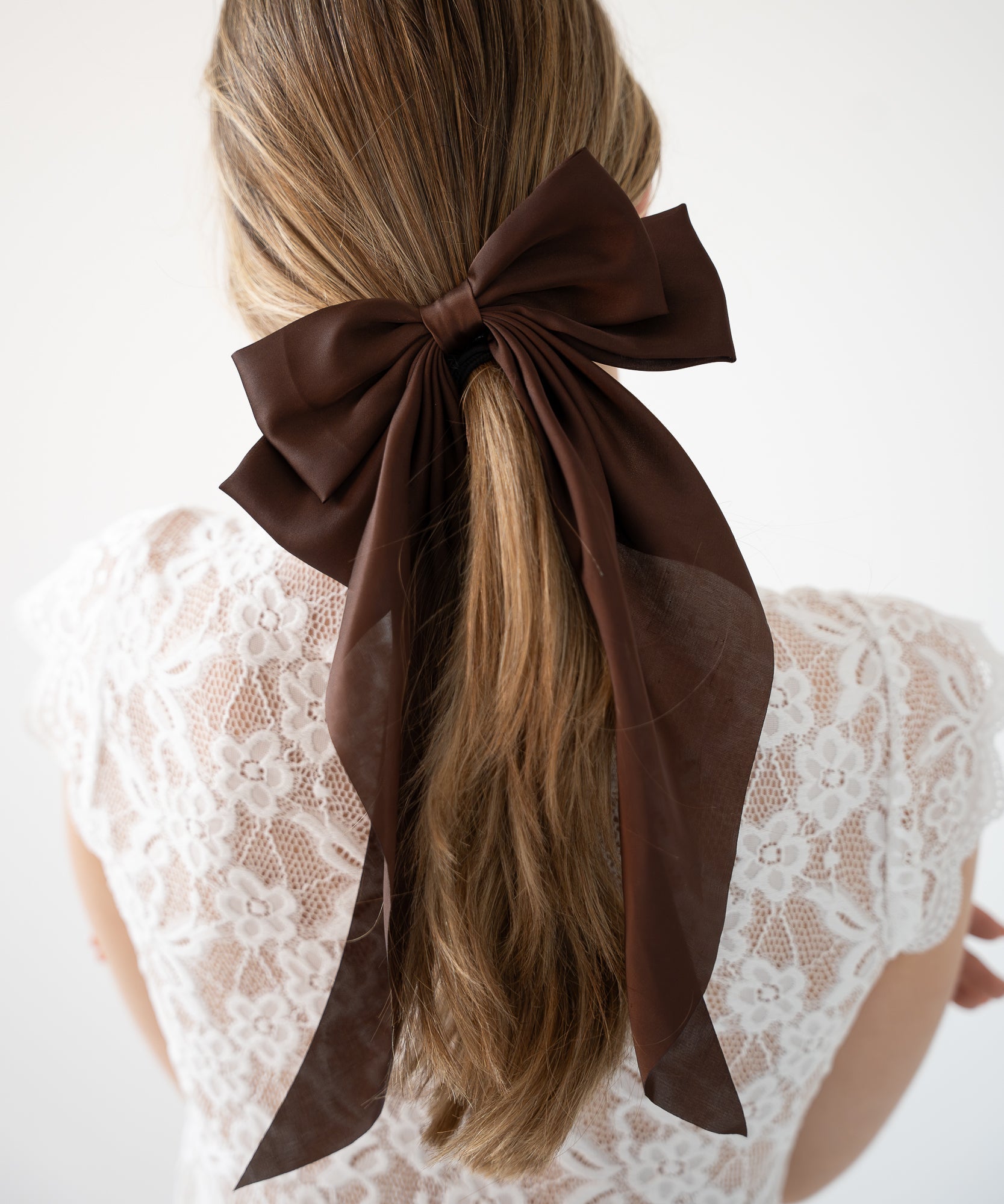 EVE - Haarschleife Big | Brown - Braun - Fizz & Femme