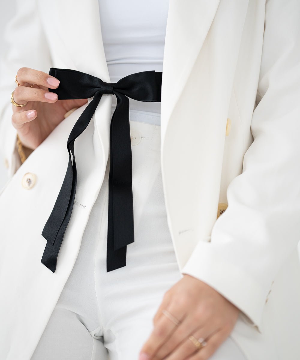 EVE - Haarschleife | Black - Schwarz - Fizz & Femme