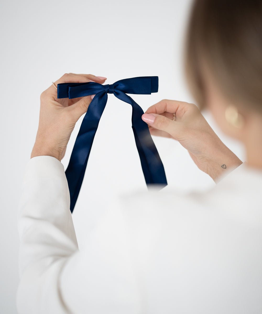 EVE - Haarschleife | Navy - Blau - Fizz & Femme