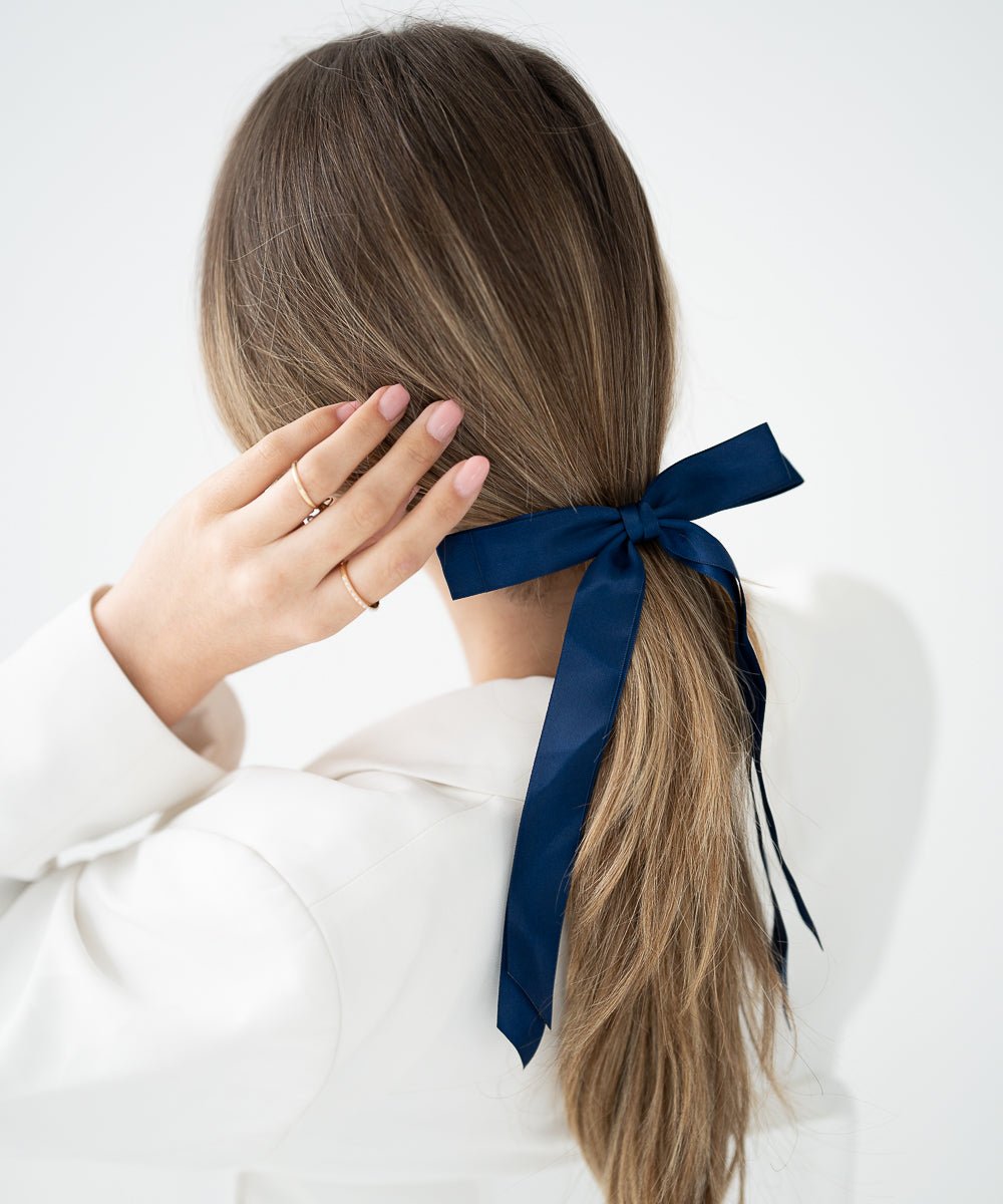 EVE - Haarschleife | Navy - Blau - Fizz & Femme