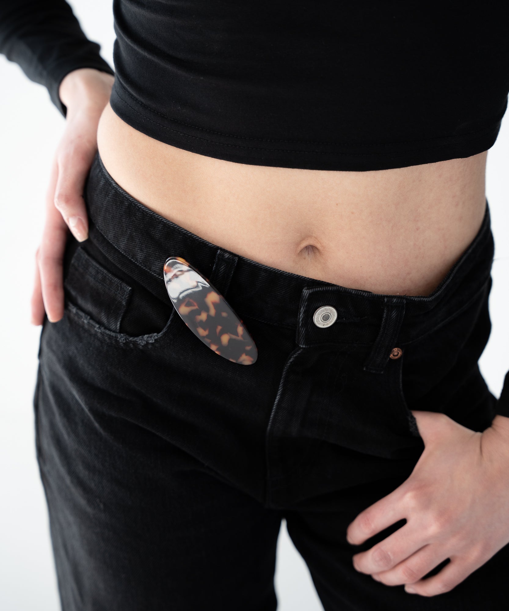 French Barrette | Havana - Braun - Studio Chéri