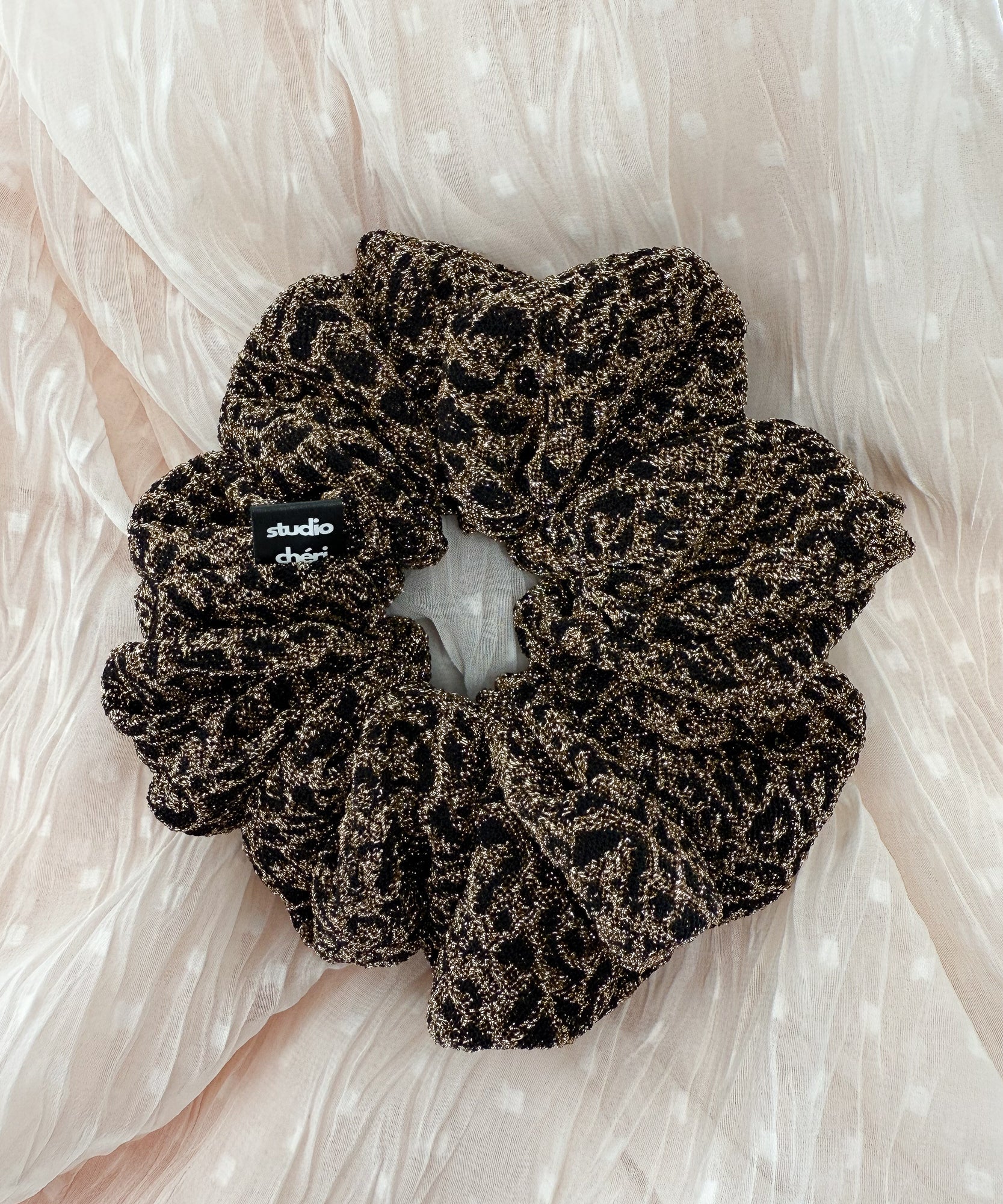 GOLDEN LEO - Surprise Scrunchie LIMITED - Grün - Studio Chéri