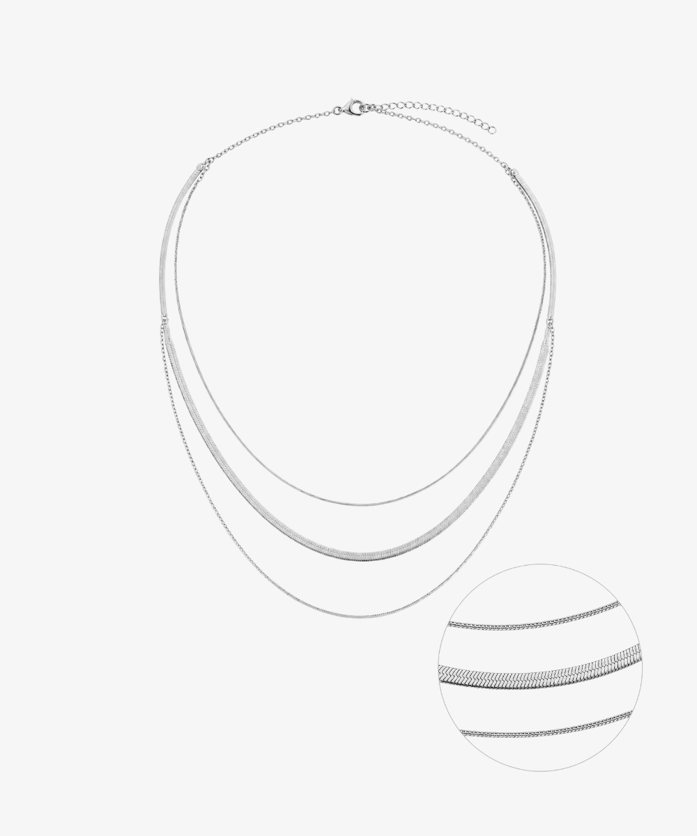 Grace - Silberkette - silber - Studio Chéri