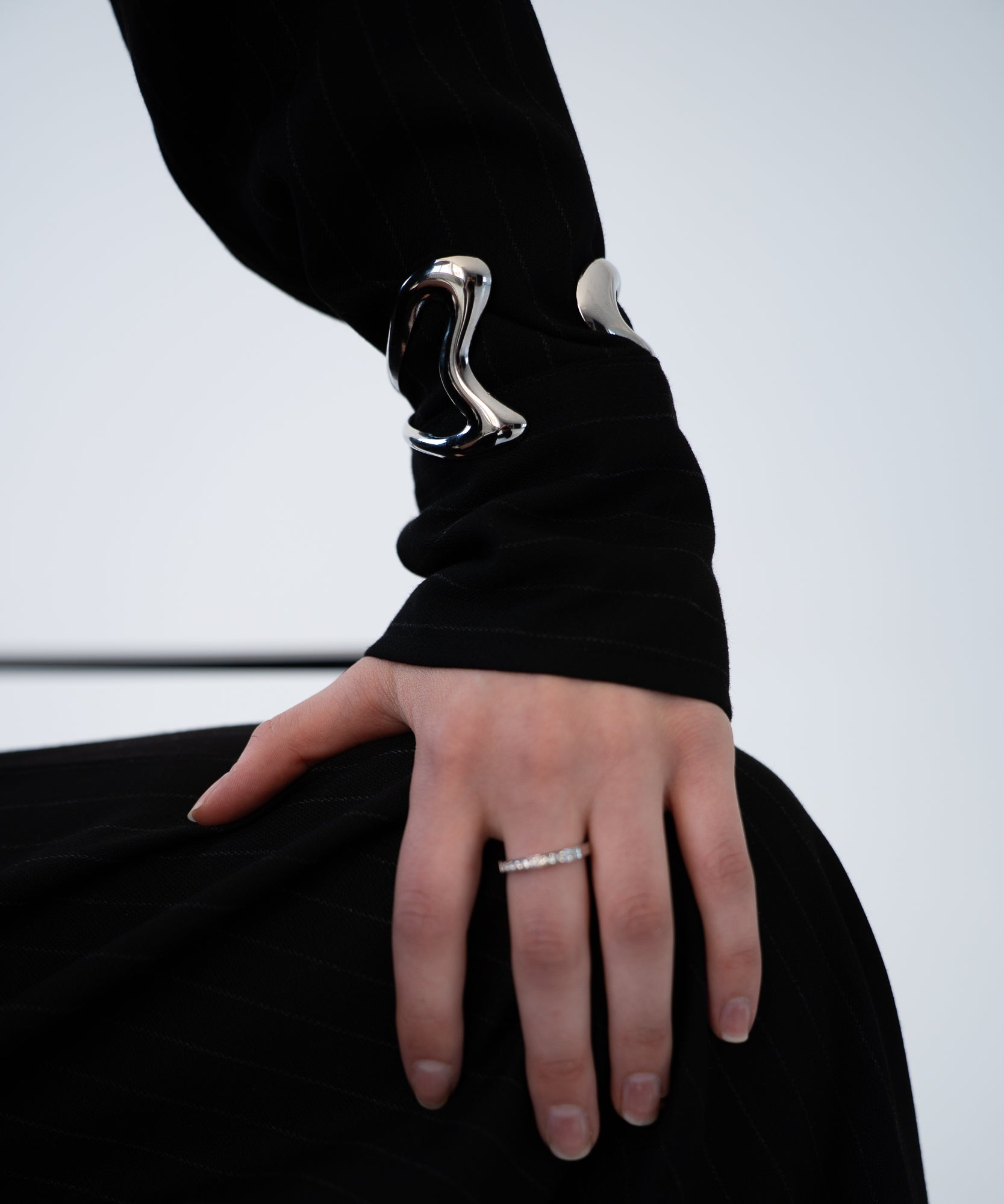 Léony - Silberarmreif - silber - Studio Chéri