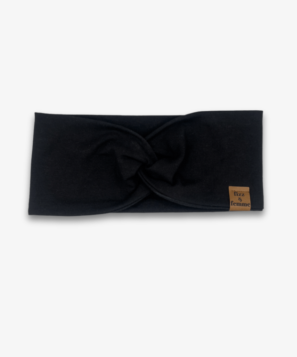 LILLY - Haarband | Black - Schwarz - Fizz & Femme
