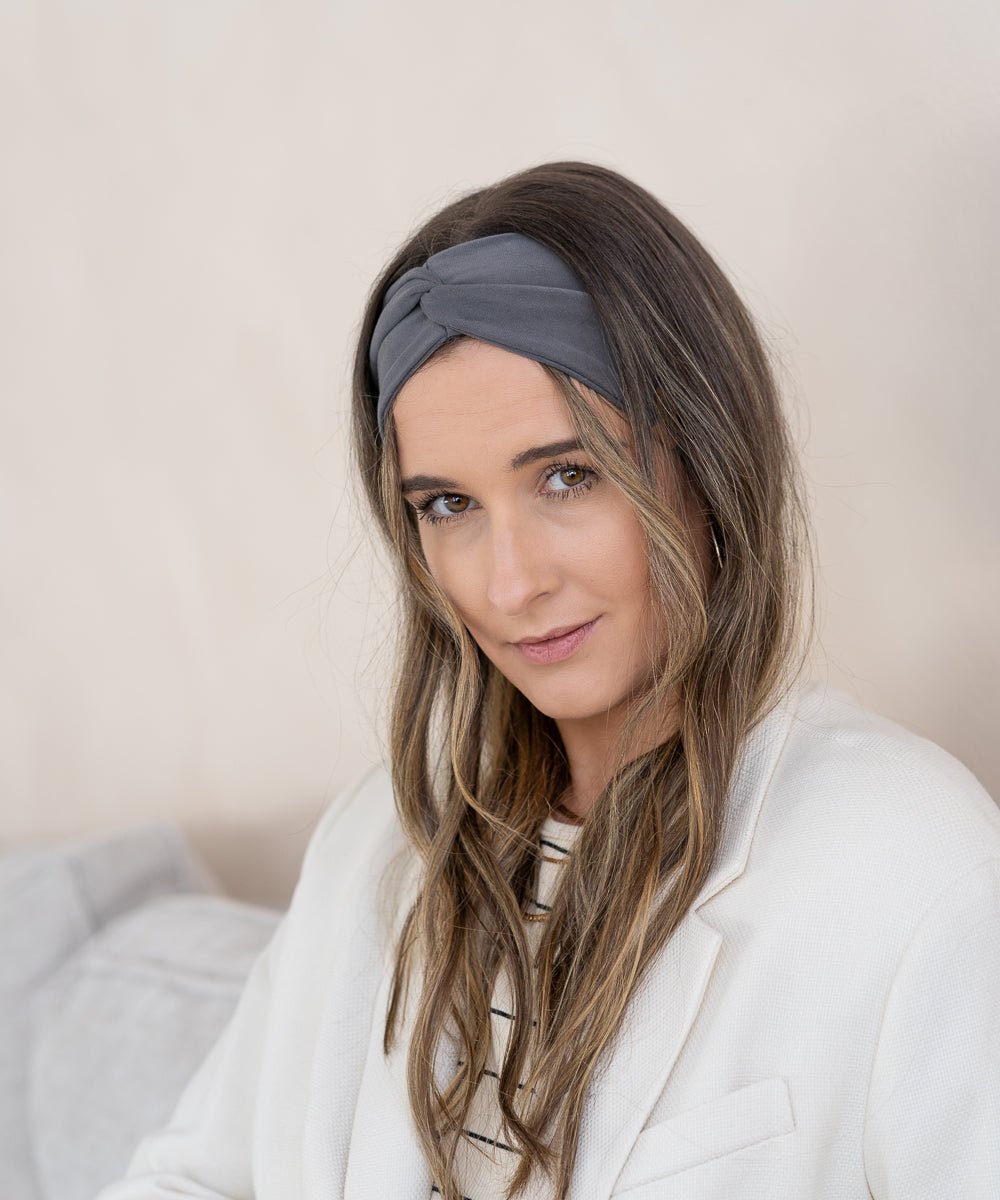 LILLY - Haarband | Grey - Grau - Fizz & Femme