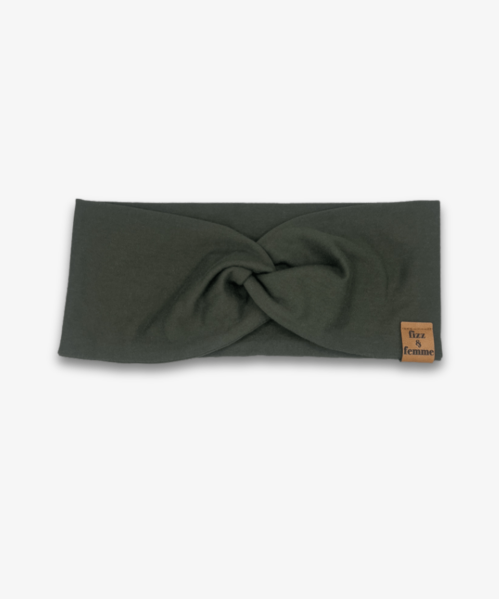 LILLY - Haarband | Olive - Grün - Fizz & Femme