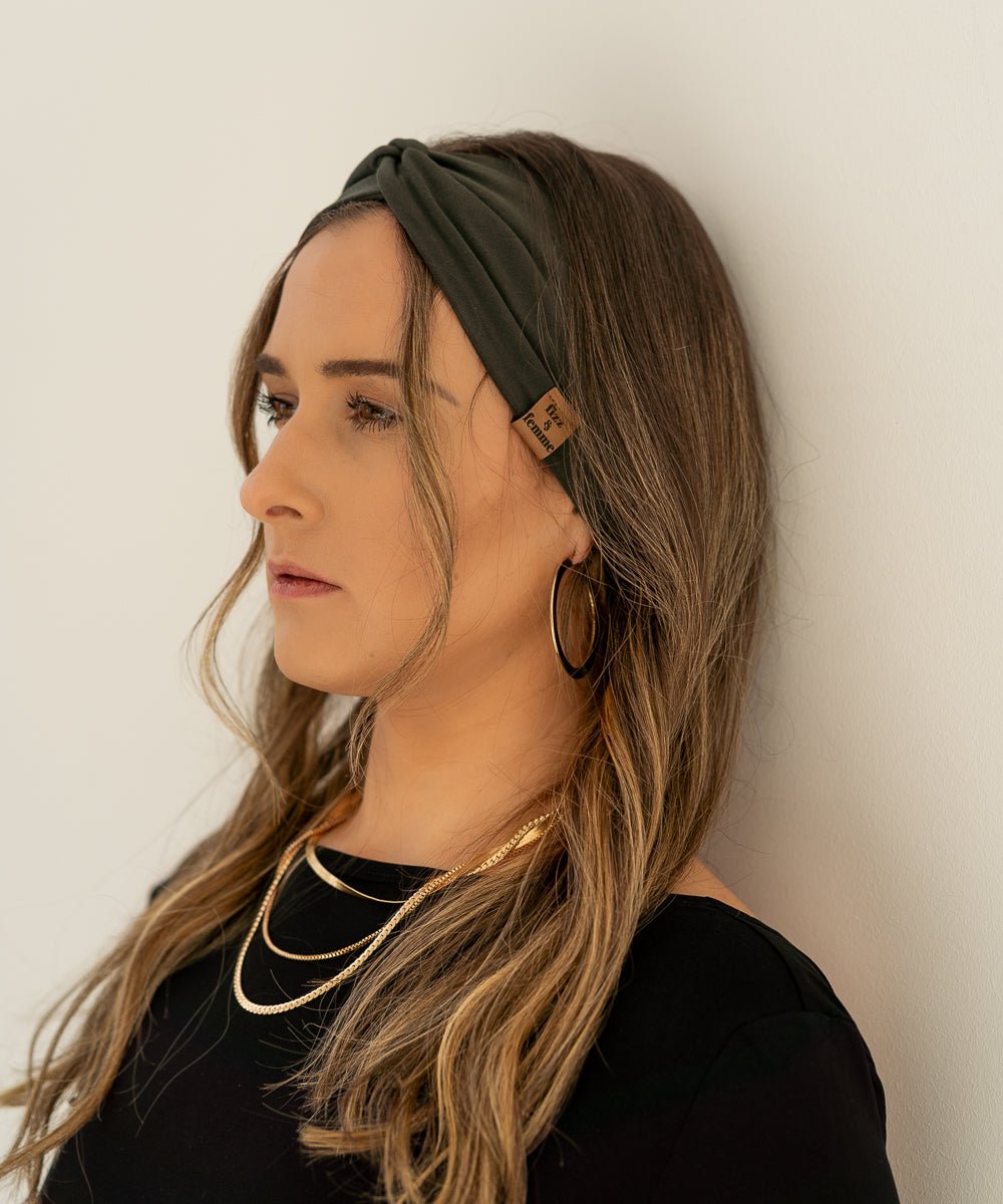 LILLY - Haarband | Olive - Grün - Fizz & Femme