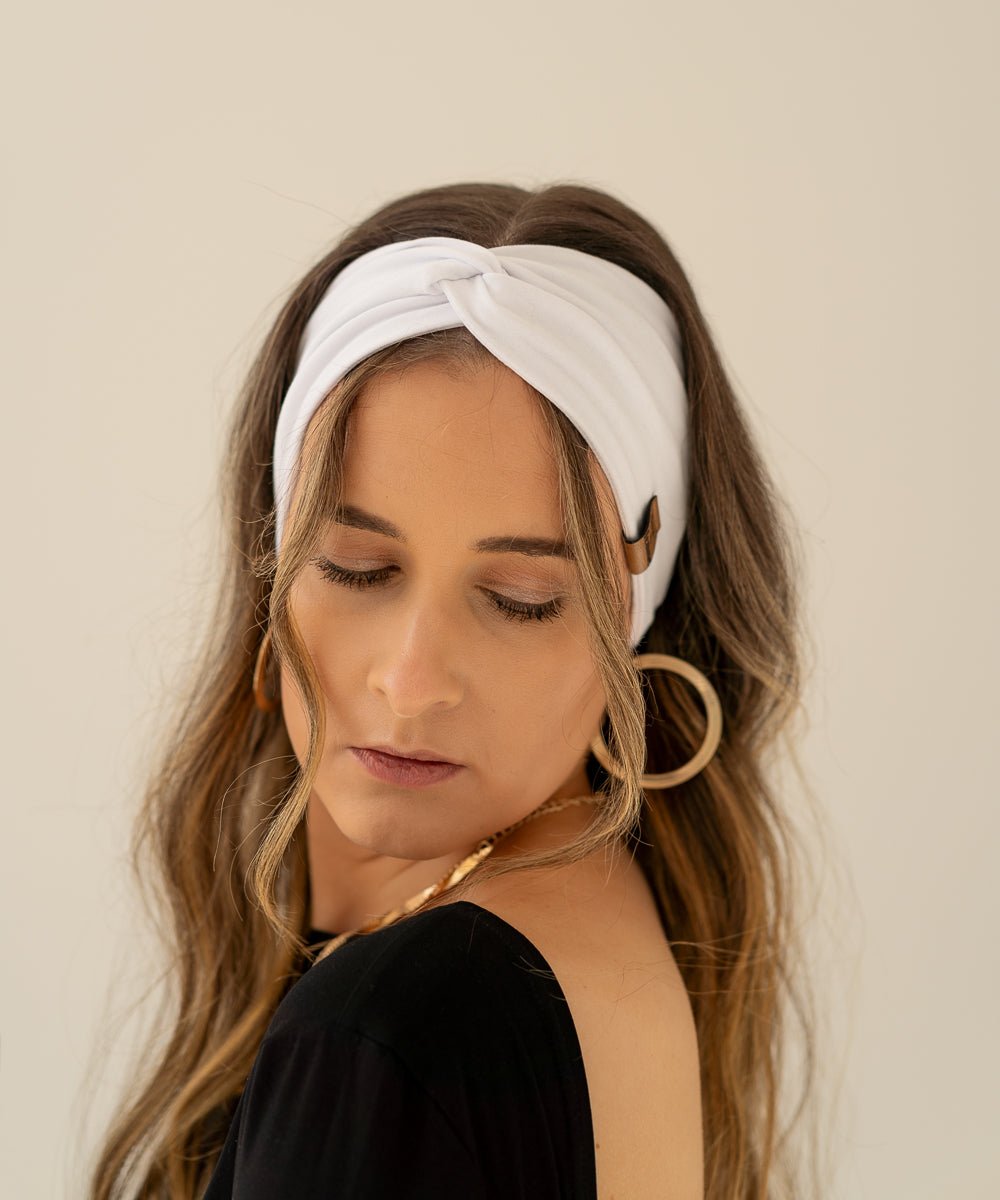 LILLY - Haarband | White - Weiß - Fizz & Femme