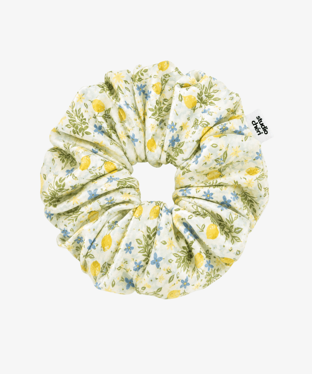 Limoncelli - Scrunchie mit Zitronen - Gelb - Studio Chéri