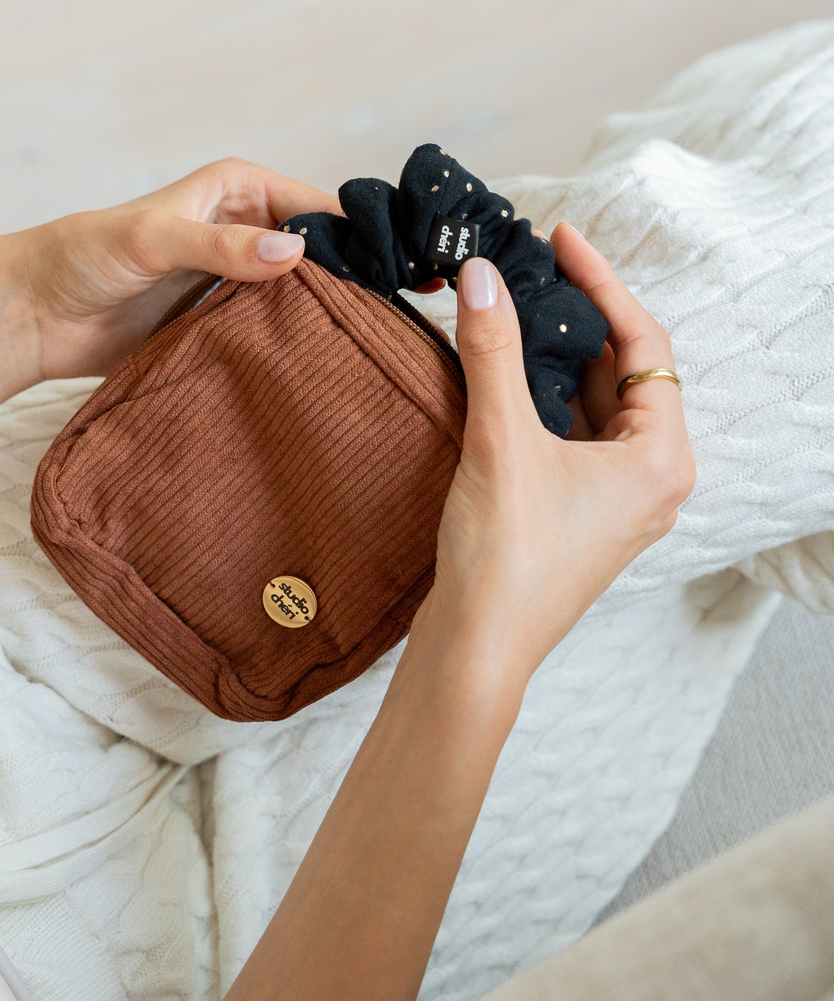 MINI MALU - Kosmetiktasche | Copper - Beige - Studio Chéri