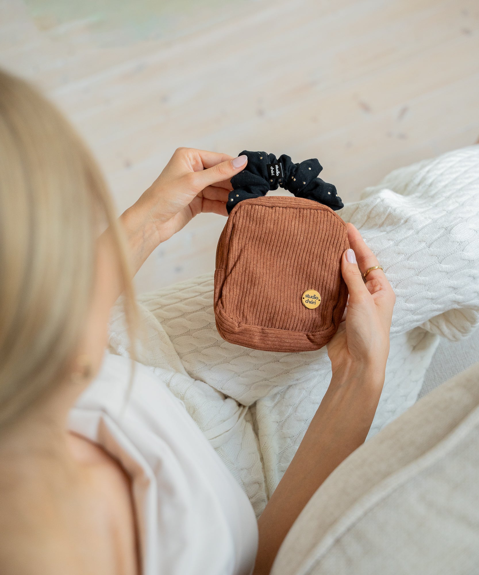 MINI MALU - Kosmetiktasche | Copper - Beige - Studio Chéri