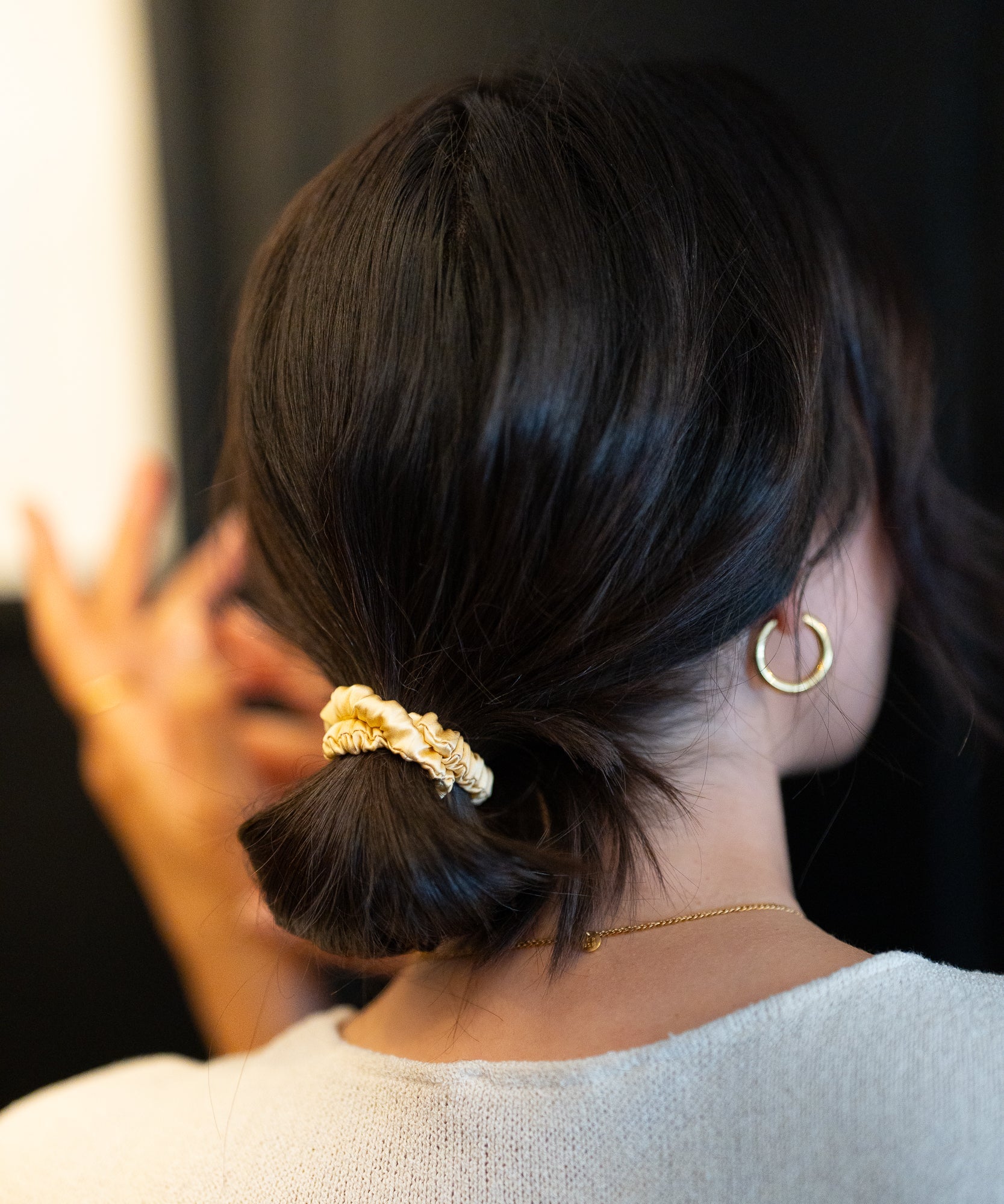 Petite Scrunchies | Brew & Bloom - Grün/Gelb/Rosa - Studio Chéri