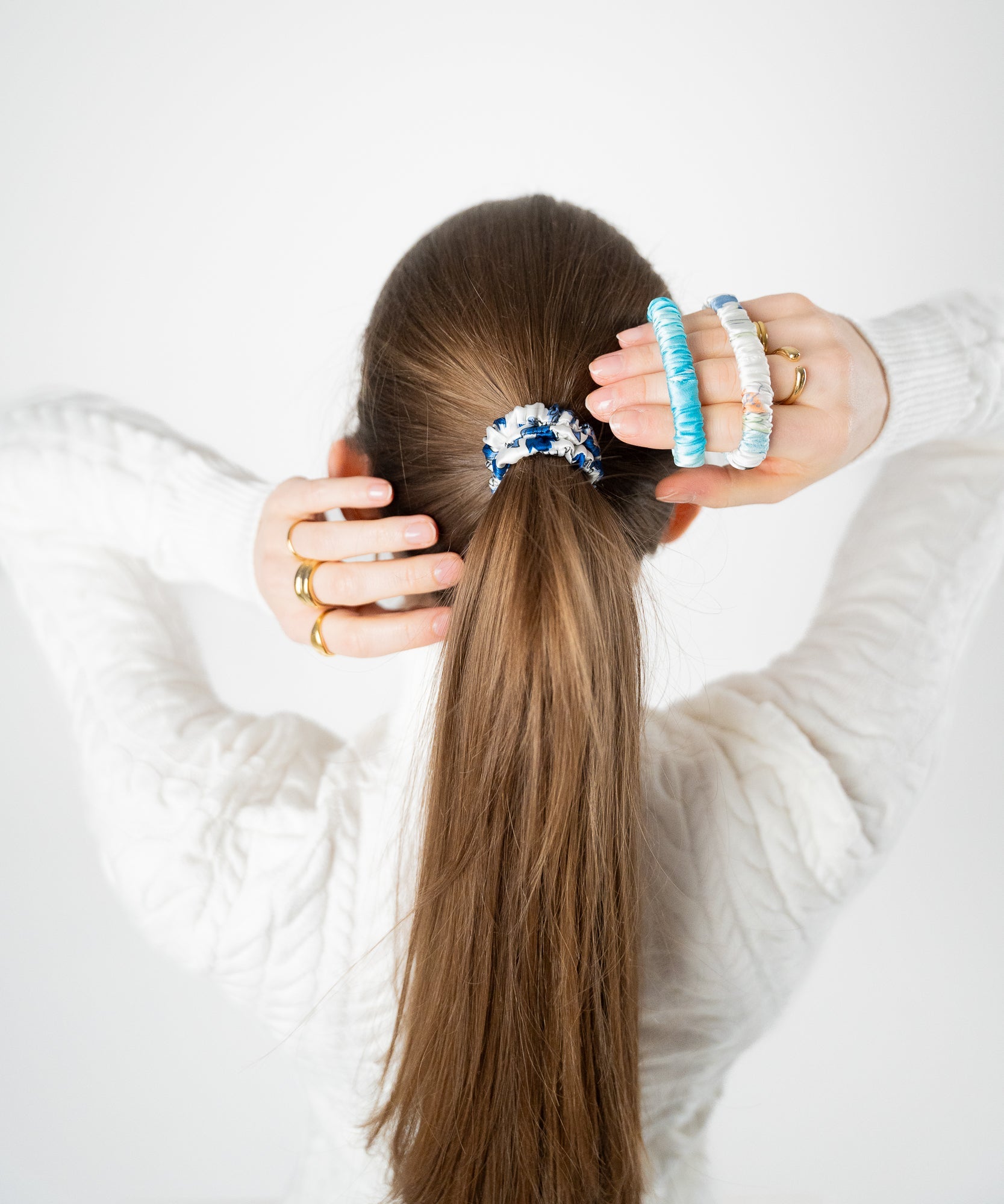 Petite Scrunchies | Lumière - Blau - Studio Chéri
