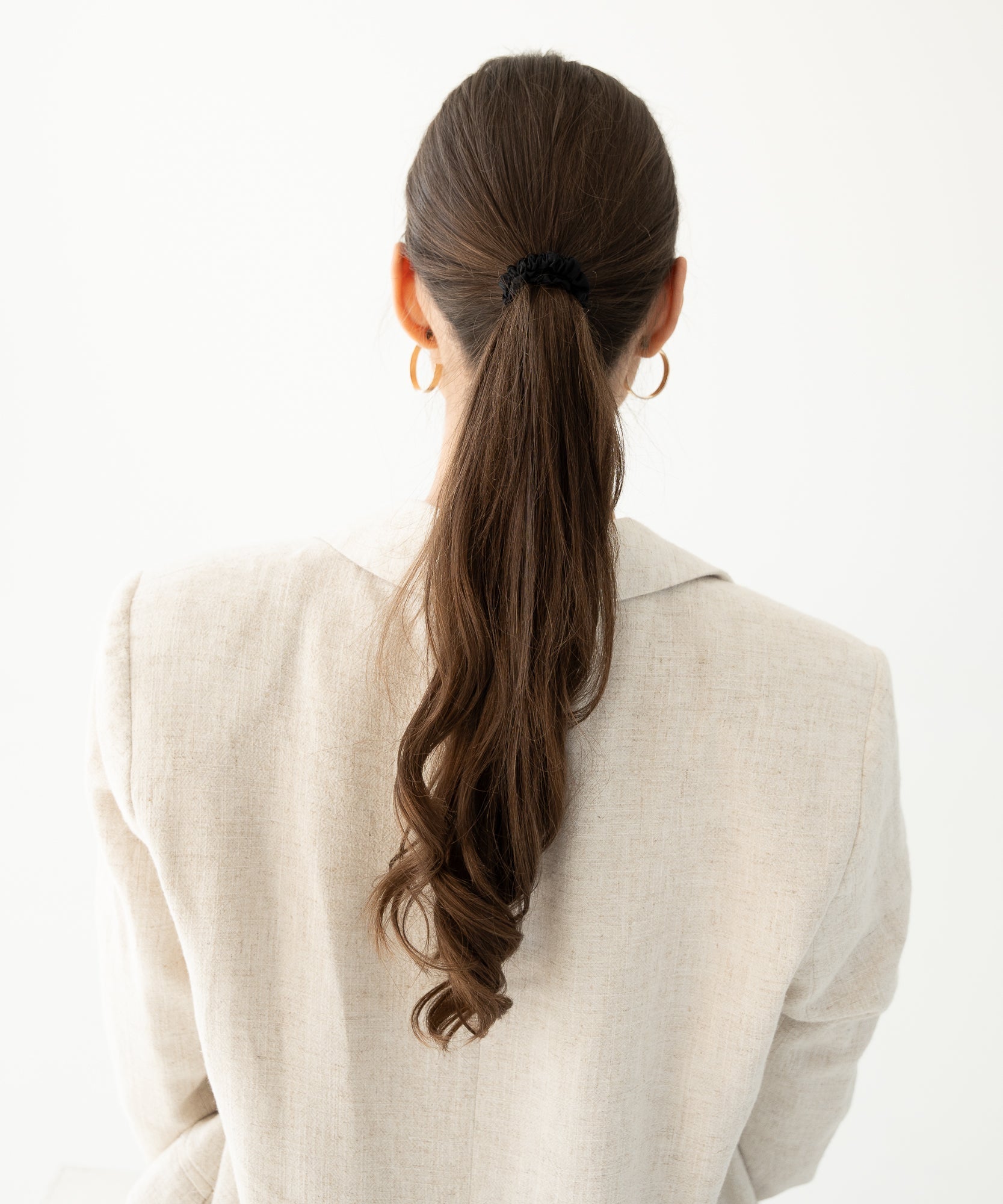 Petite Scrunchies | Wild Dust - Schwarz/Braun/Beige - Studio Chéri