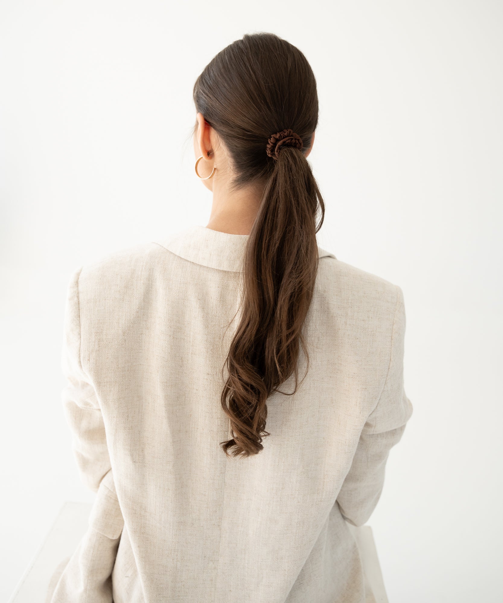 Petite Scrunchies | Wild Dust - Schwarz/Braun/Beige - Studio Chéri