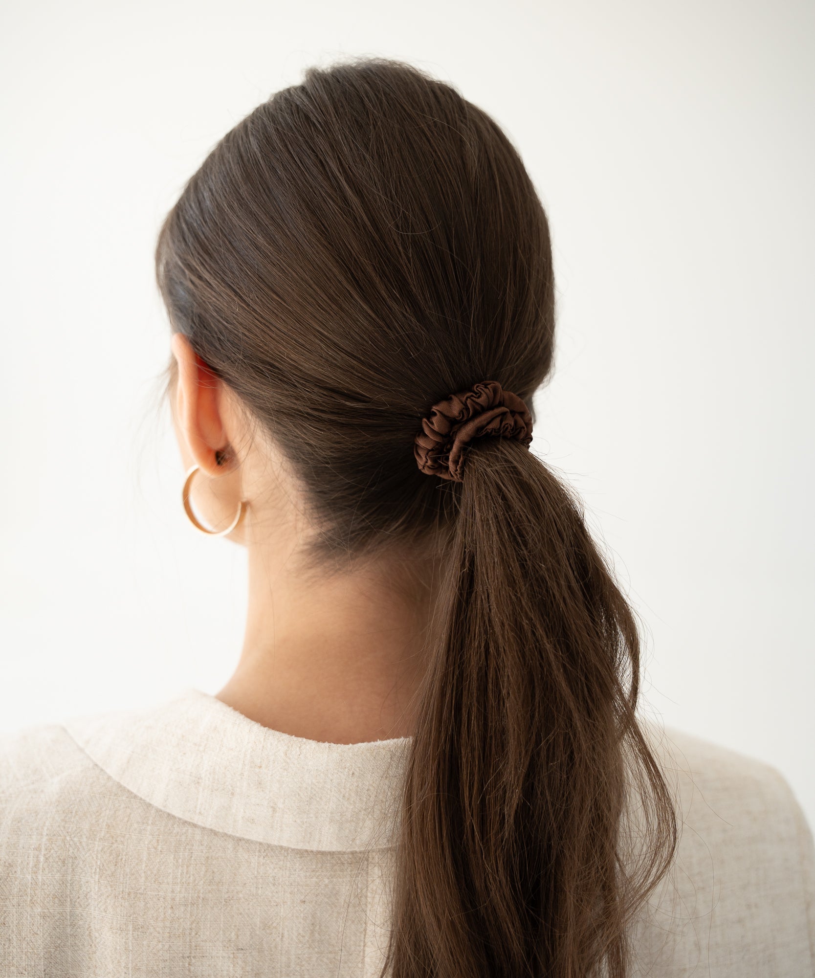 Petite Scrunchies | Wild Dust - Schwarz/Braun/Beige - Studio Chéri