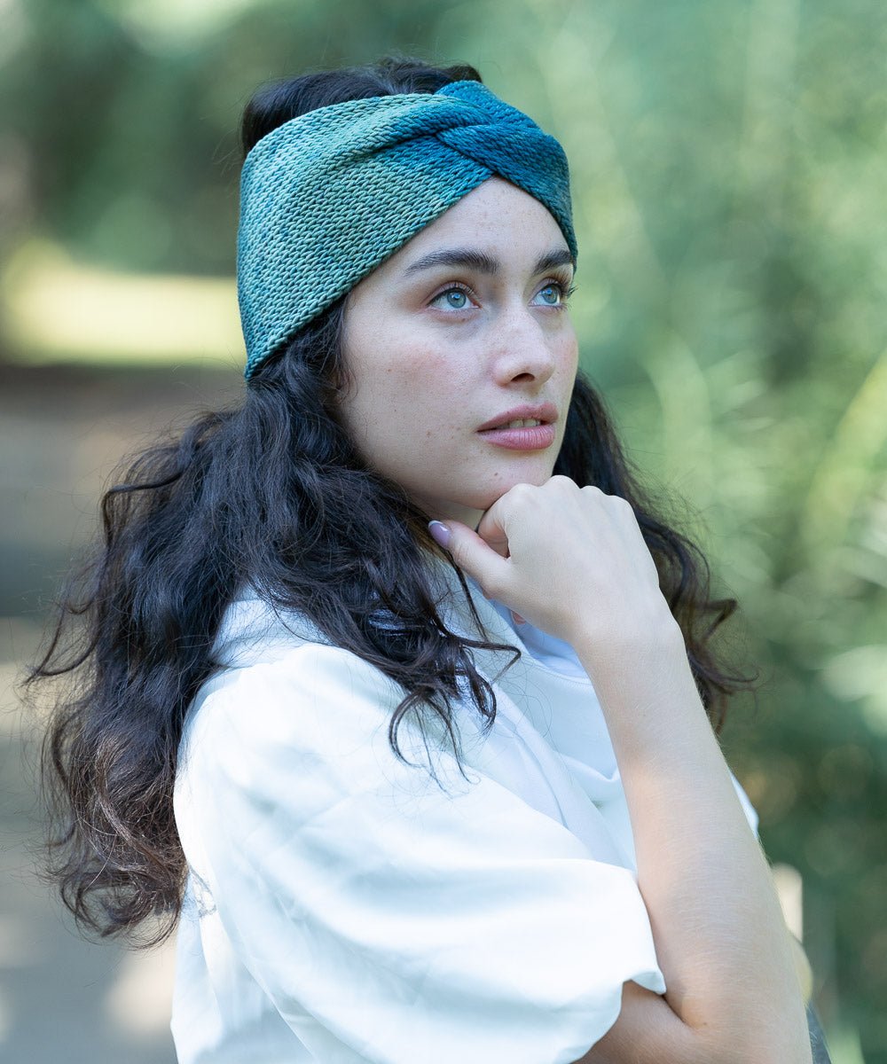 RAINBOW - Doppellagiges Stirnband | Emerald - Grün - Fizz & Femme
