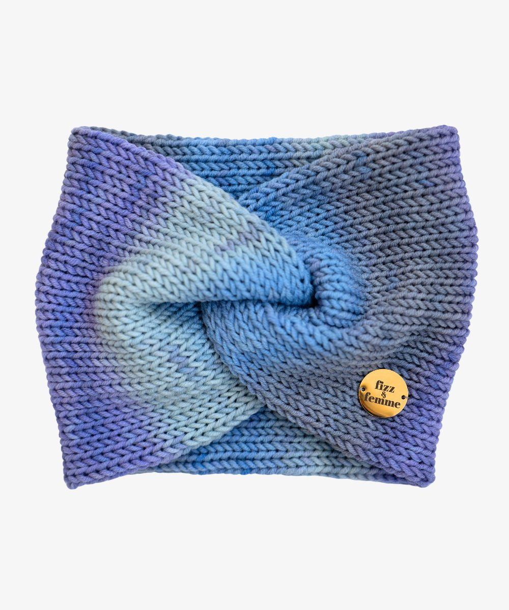RAINBOW - Doppellagiges Stirnband | Opal - Blau - Fizz & Femme