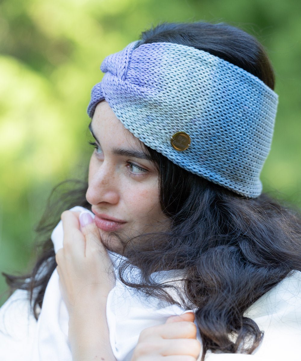 RAINBOW - Doppellagiges Stirnband | Opal - Blau - Fizz & Femme
