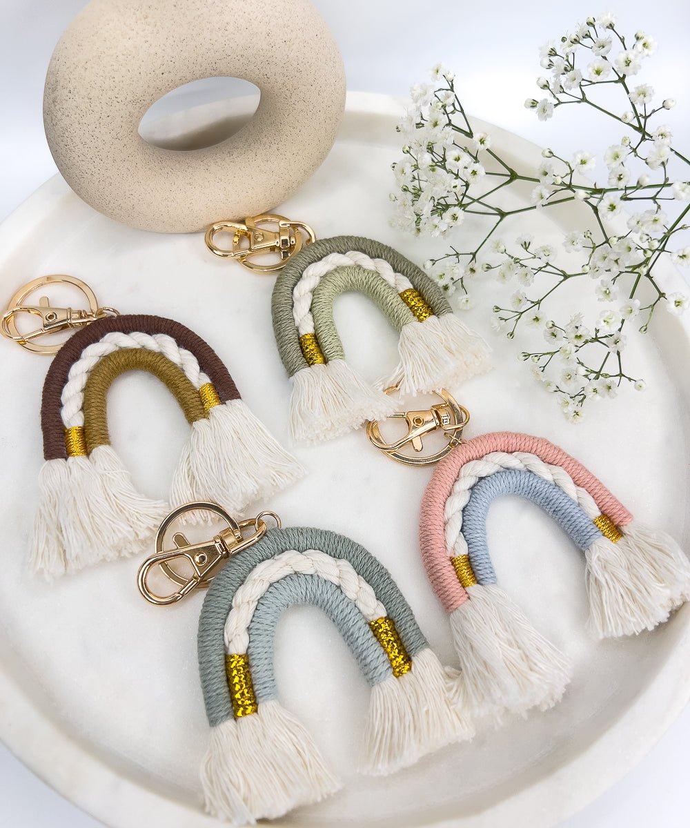 RAINBOW - Schlüsselanhänger | Crème - Beige - Fizz & Femme