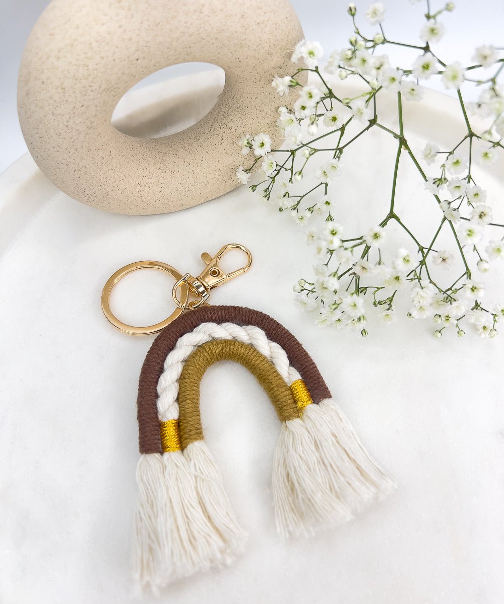 RAINBOW - Schlüsselanhänger | Crème - Beige - Fizz & Femme