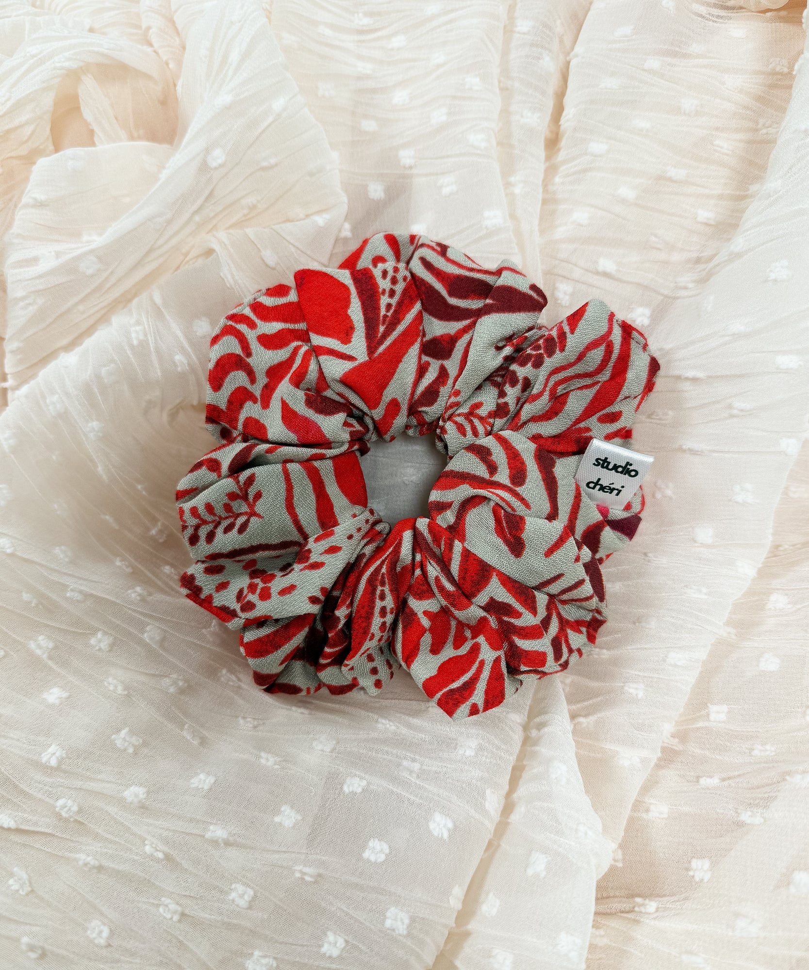 RED VELVET - Surprise Scrunchie - Grün - Studio Chéri