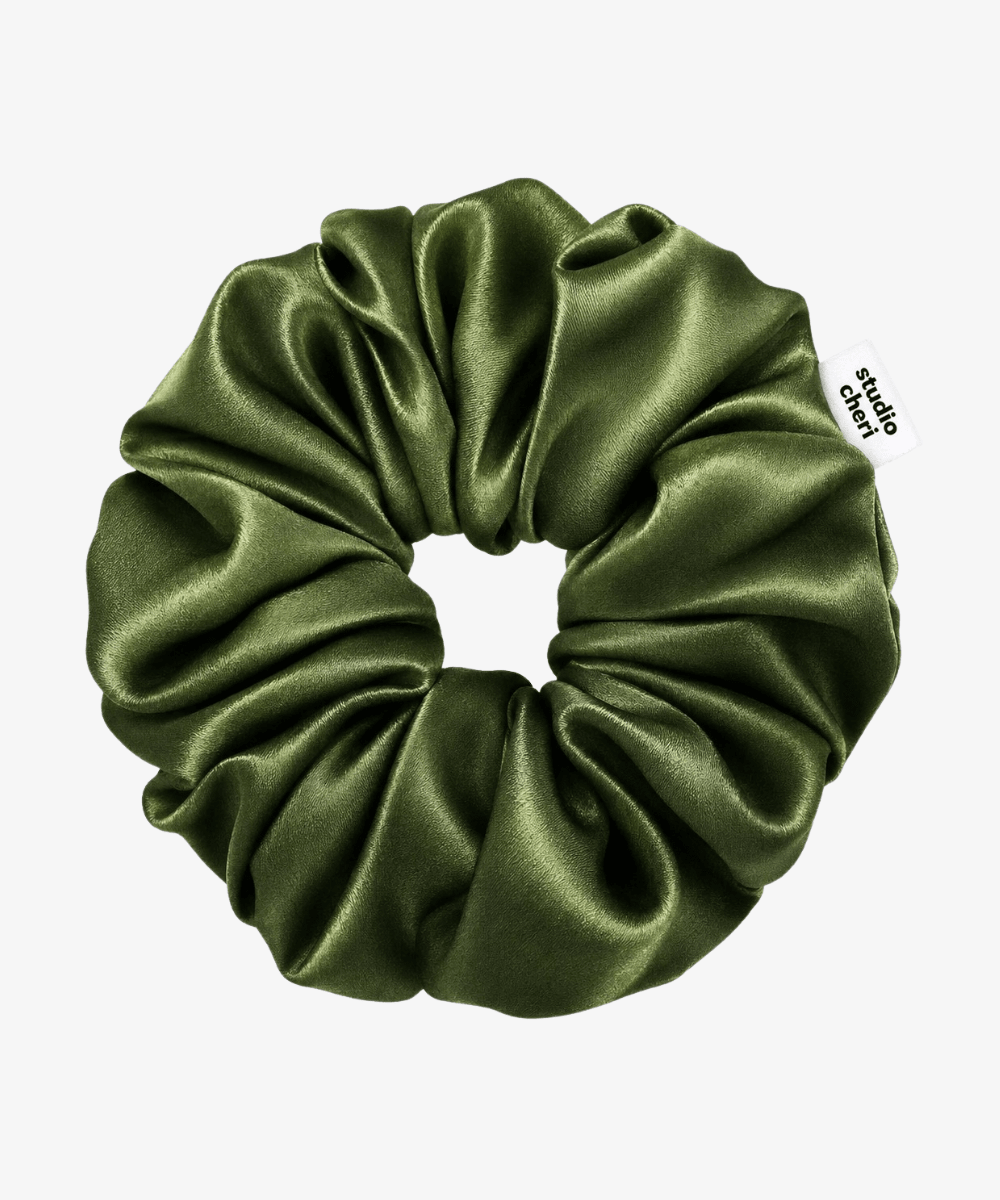Satin Scrunchie - Pistachio - Grün - Studio Chéri