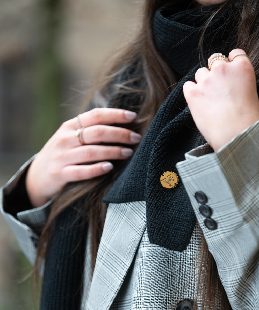 CLEO - Schal | Black - Fizz & Femme