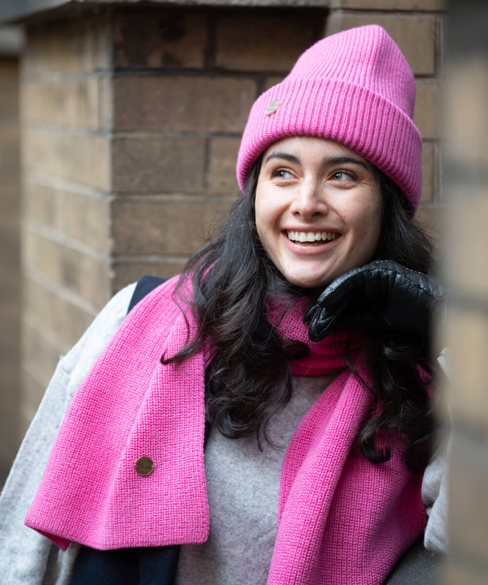 CLEO - Strickmütze | Pink - Fizz & Femme