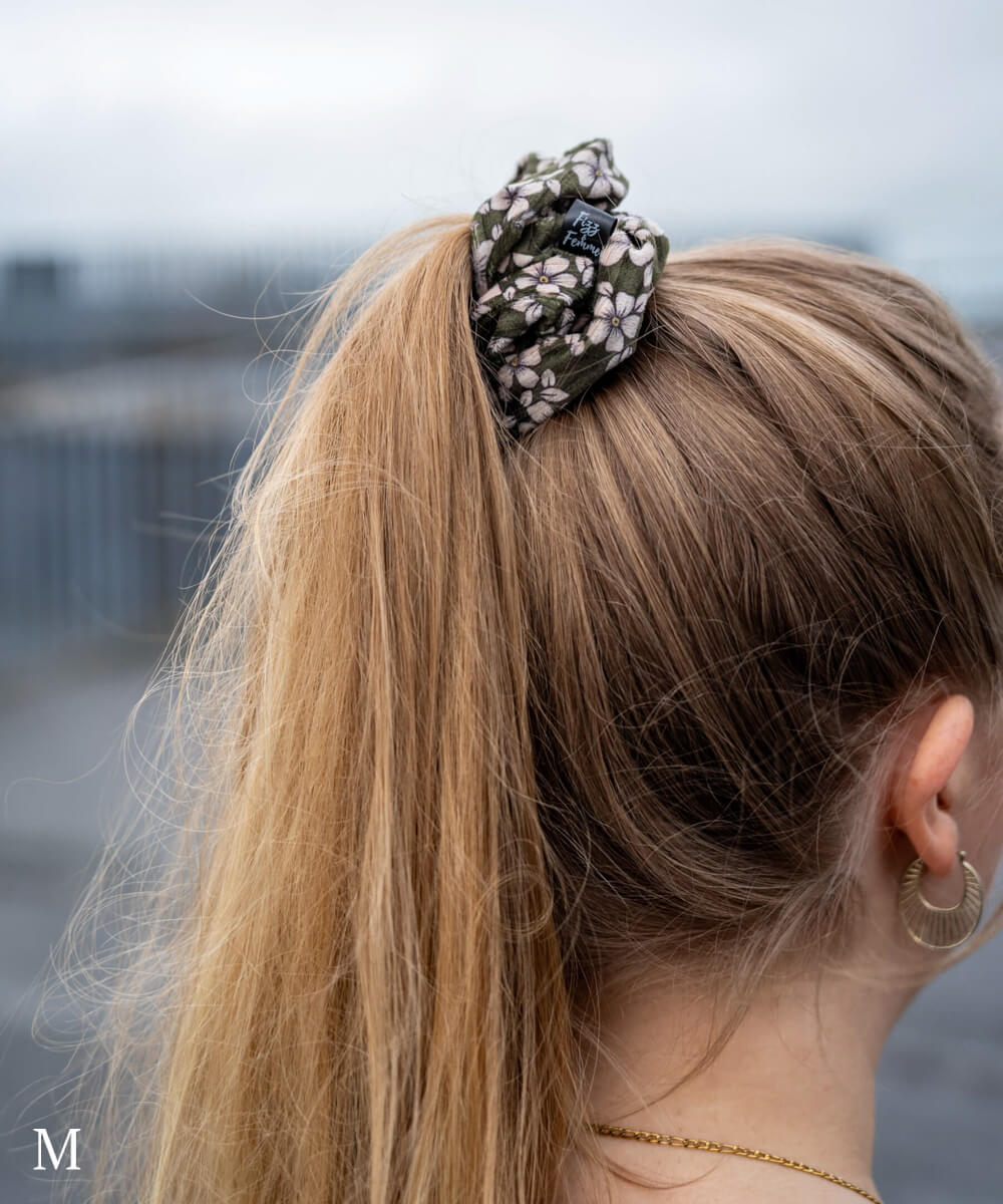 OLIVIA - Printed Scrunchie - Fizz & Femme