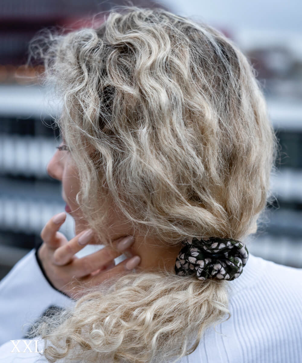 OLIVIA - Printed Scrunchie - Fizz & Femme