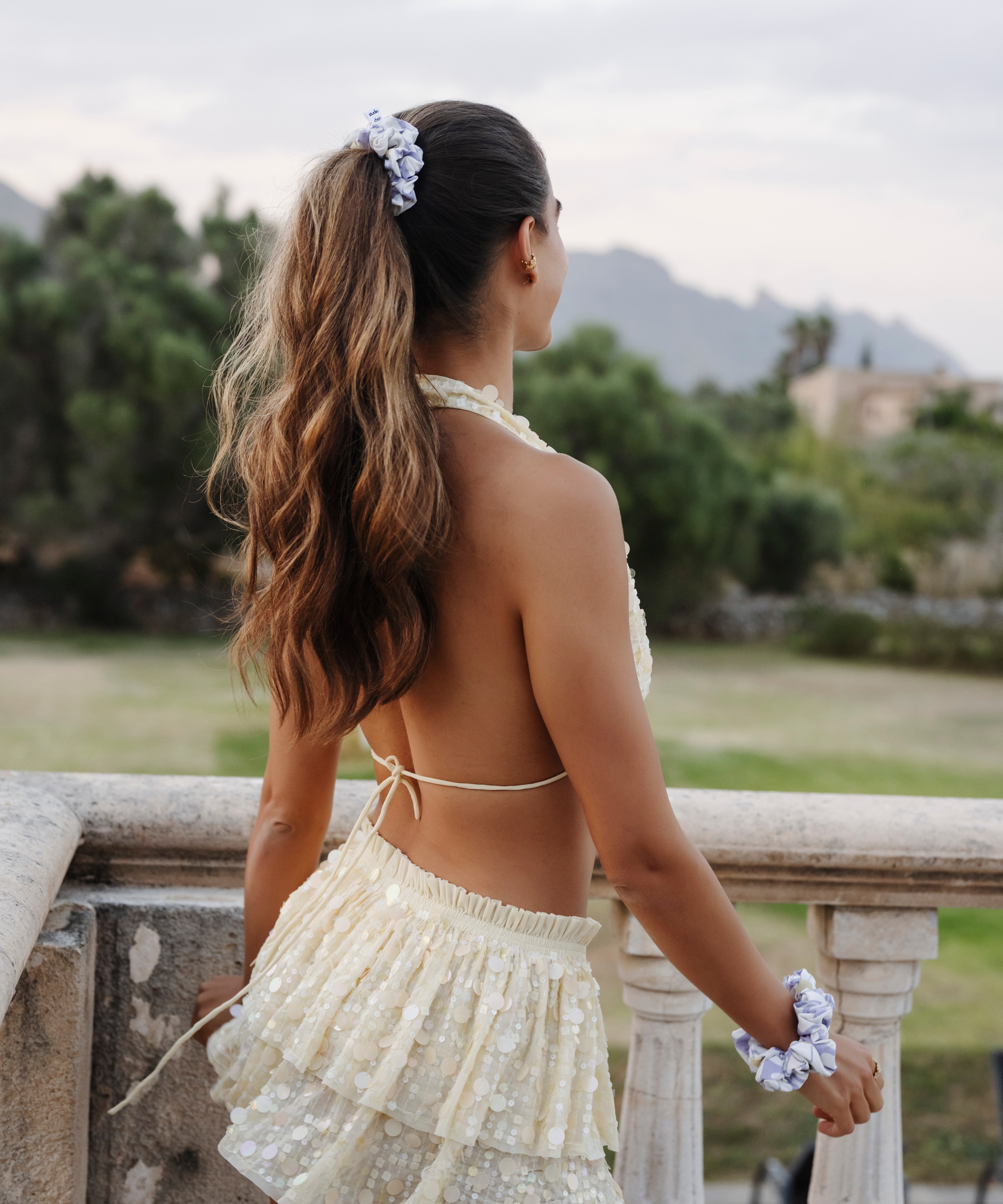 Positano - Scrunchie mit Blümchen