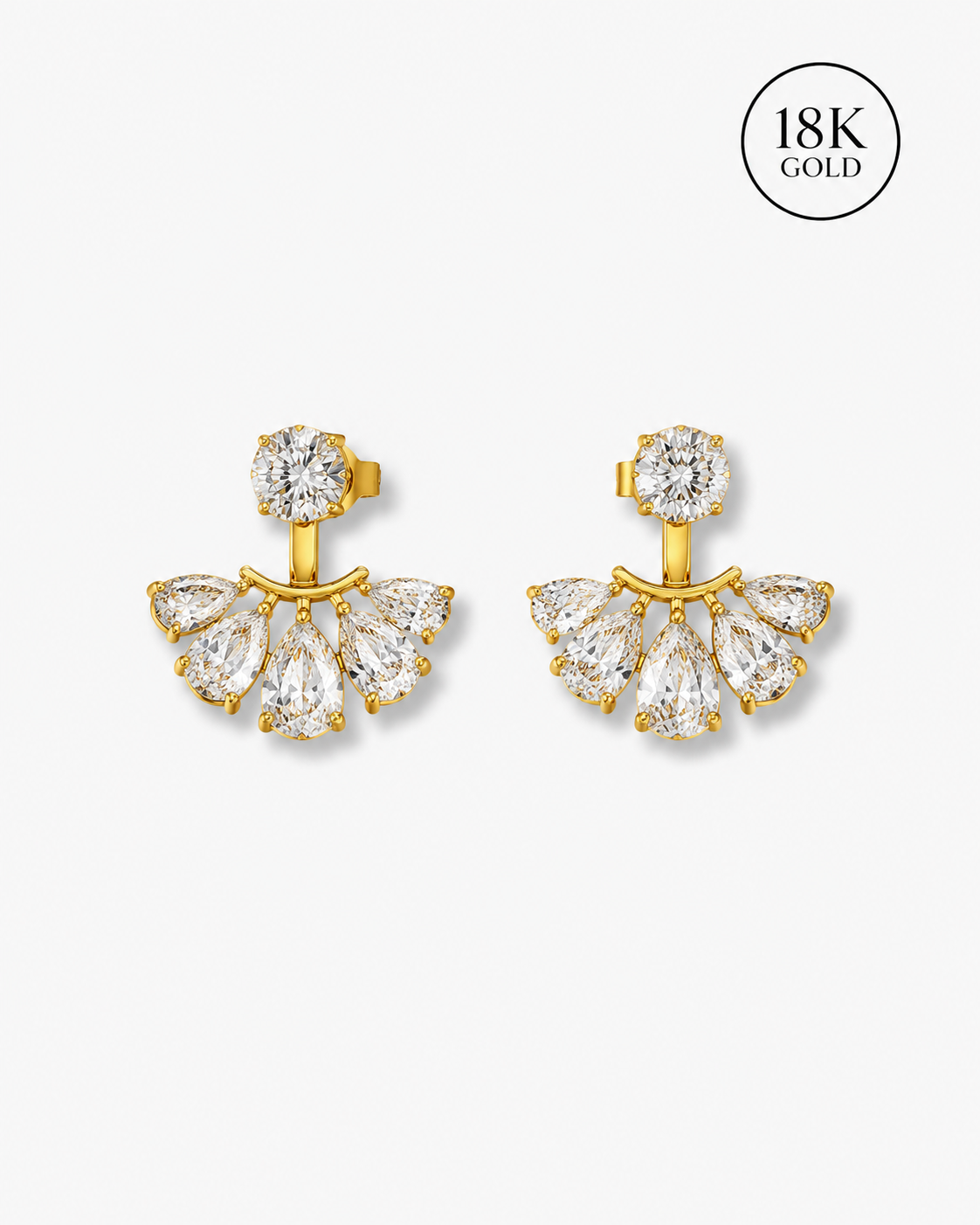 Jade - 18K Ohrringe
