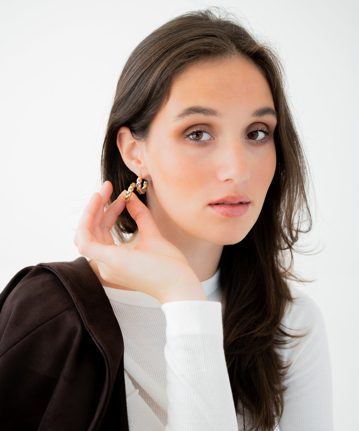 Rare - 18K Bicolor Ohrringe