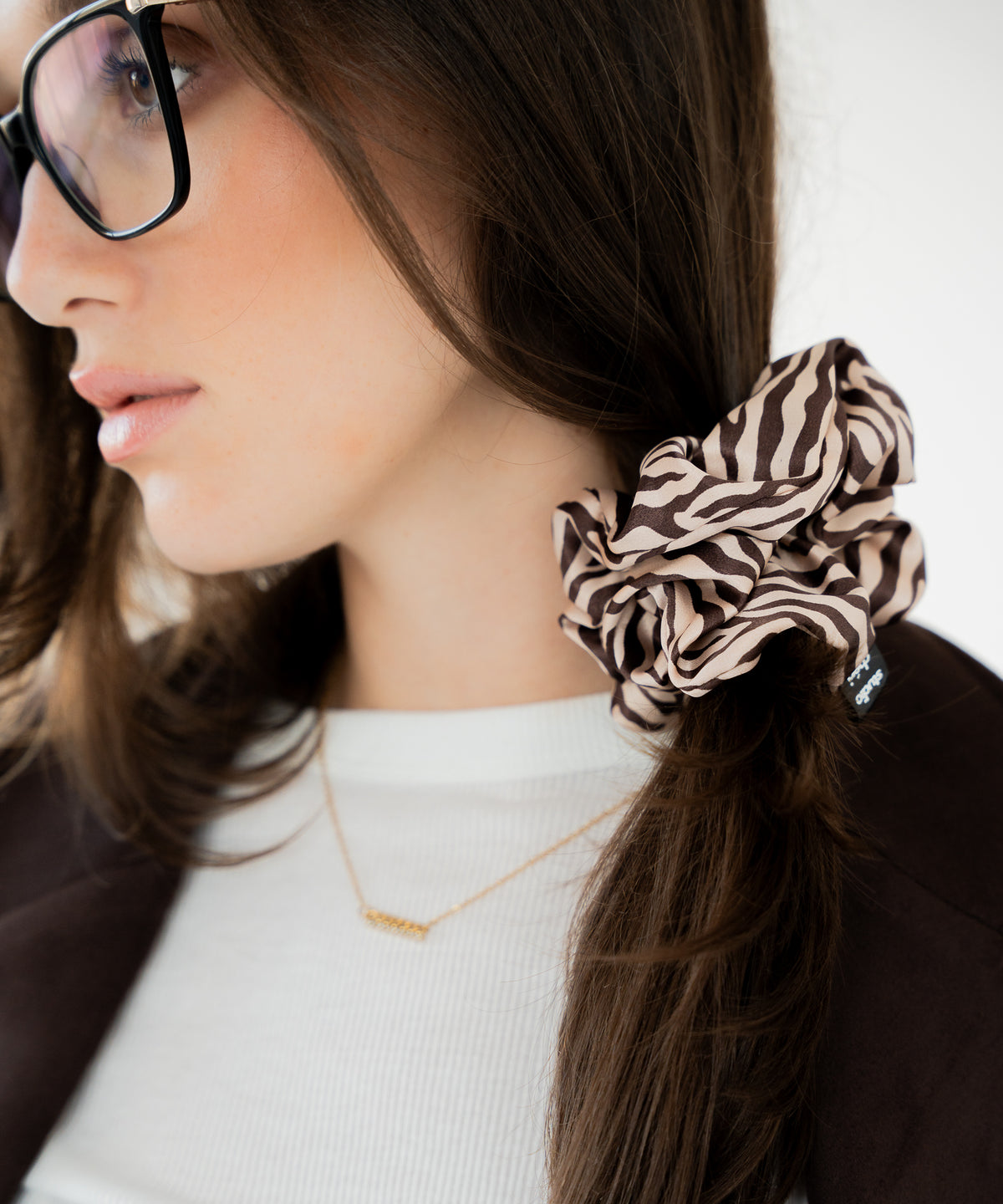 Cocoa - Scrunchie aus Satin