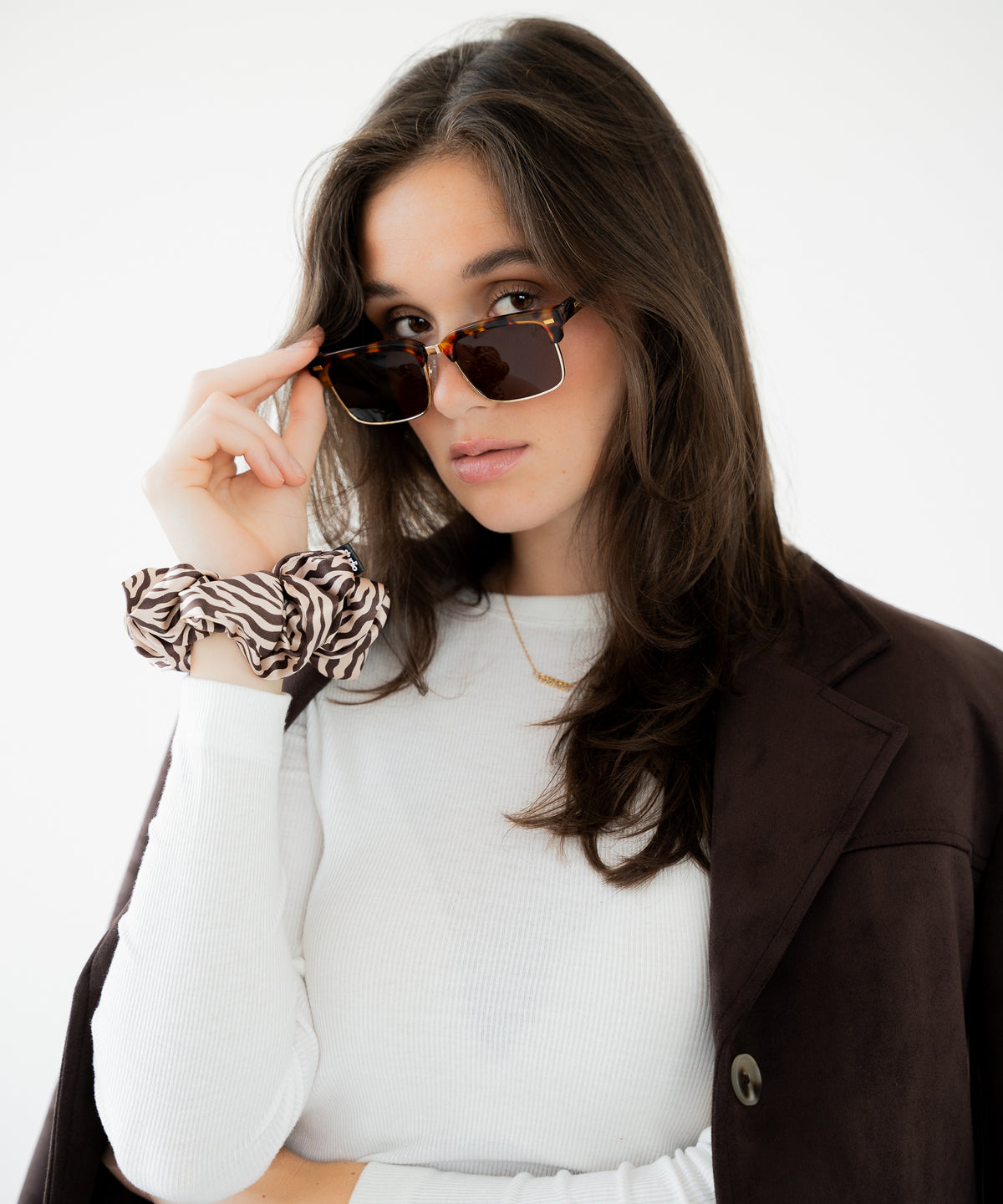 Cocoa - Scrunchie aus Satin