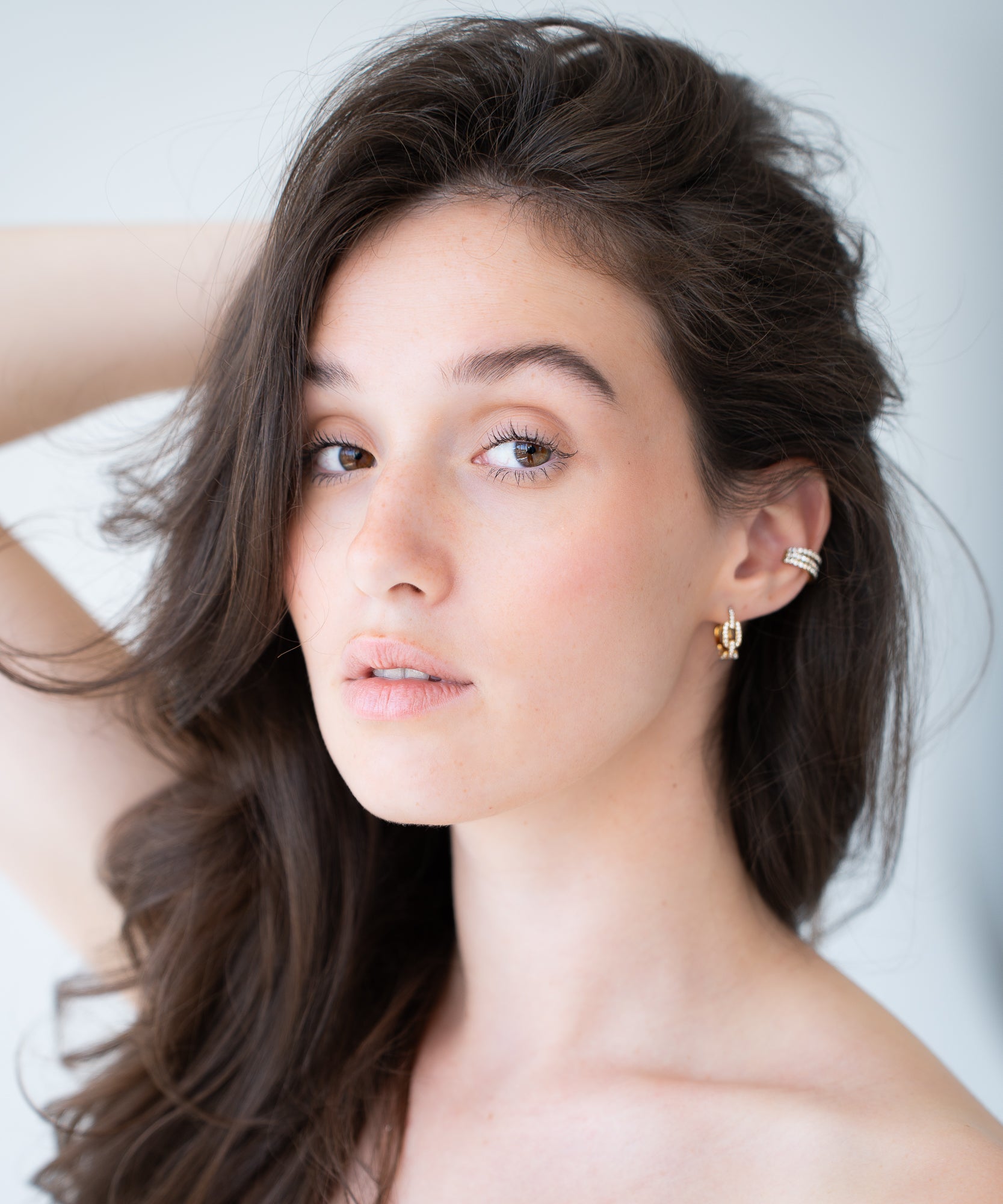 Lune - 18K Gold-Earcuff