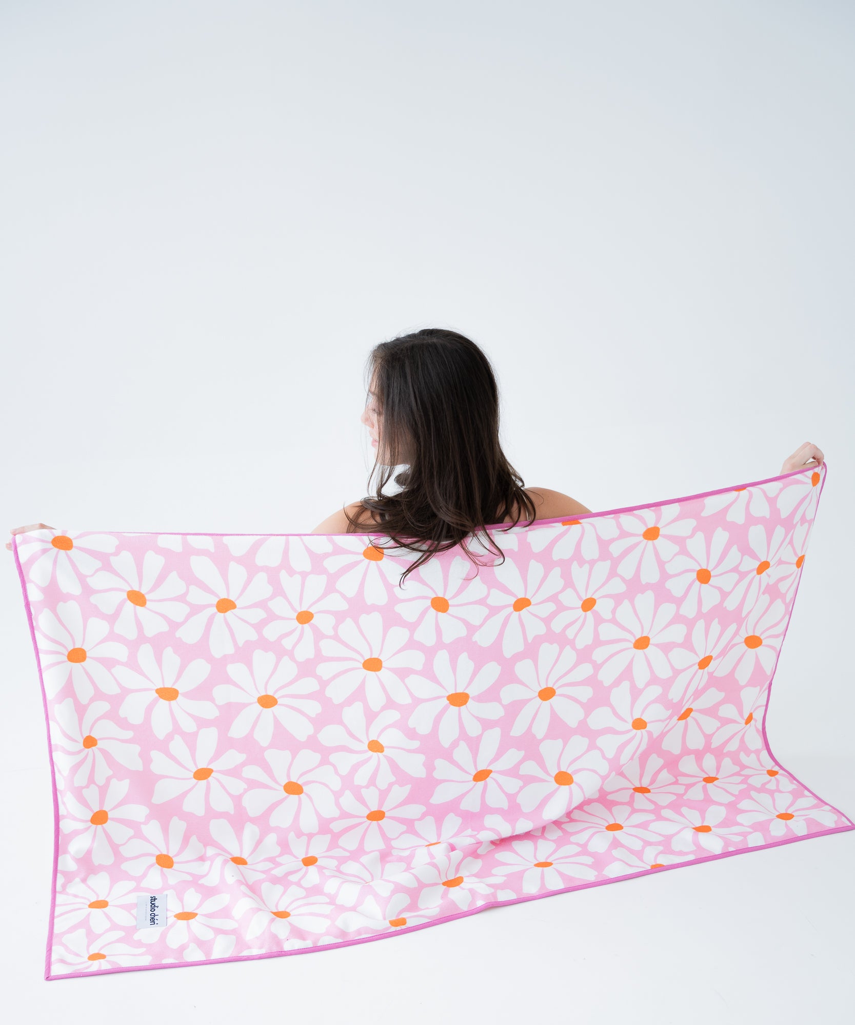 Stella - Strandhandtuch Rose