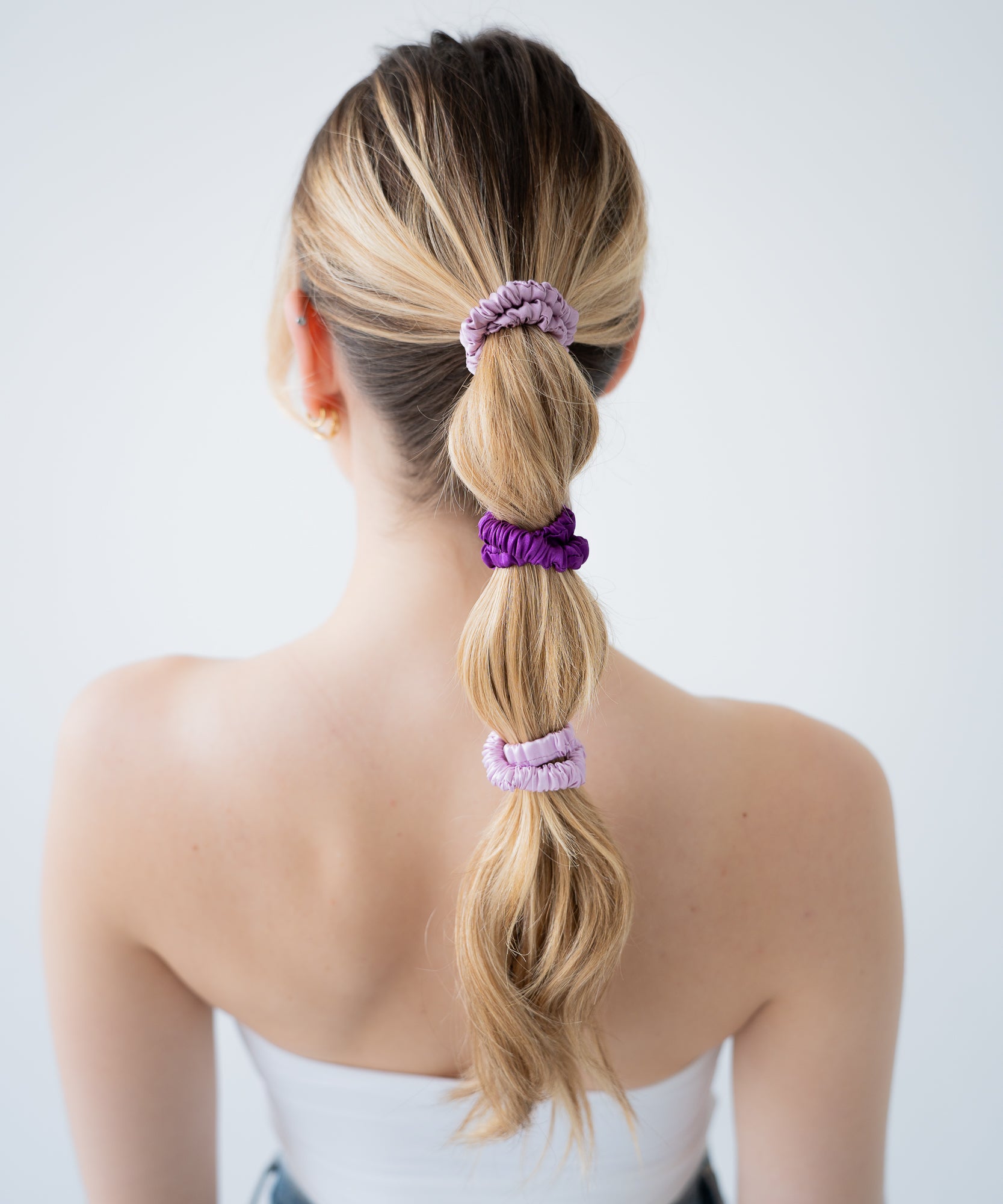 Petite Scrunchies aus Seide - Maison de Muse